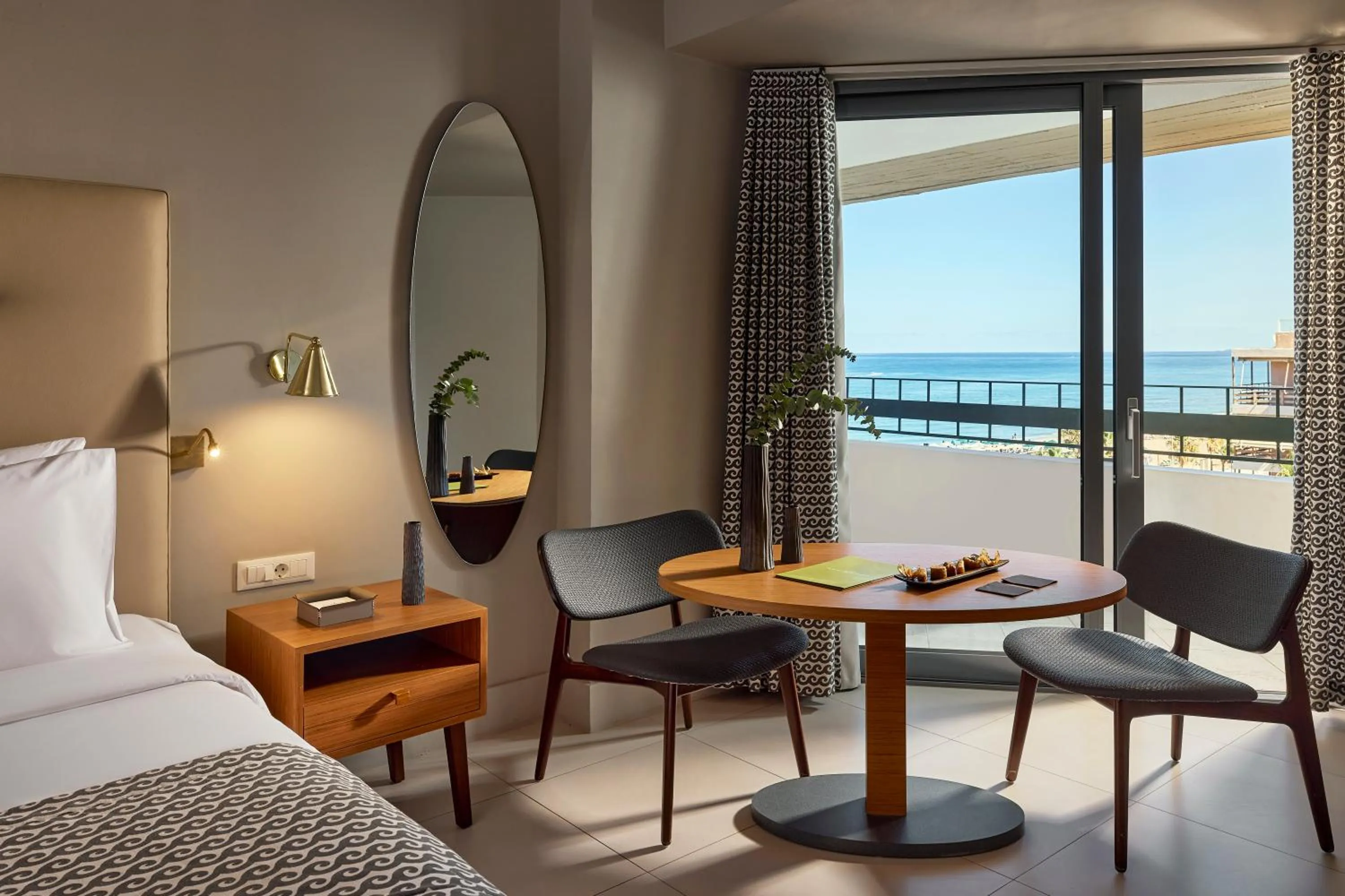 Bedroom, Bed in Aquila Porto Rethymno