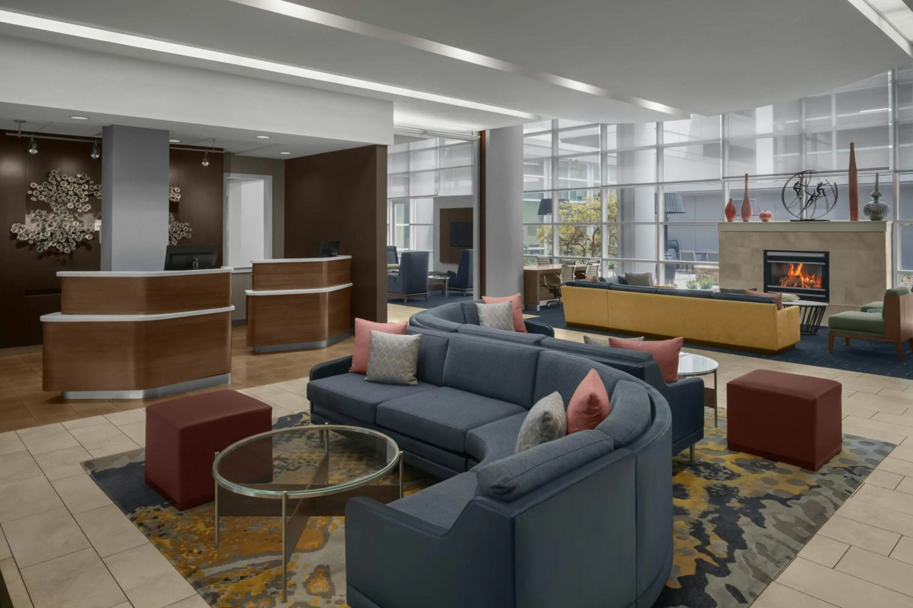 Lobby or reception in Courtyard by Marriott Atlanta Buckhead