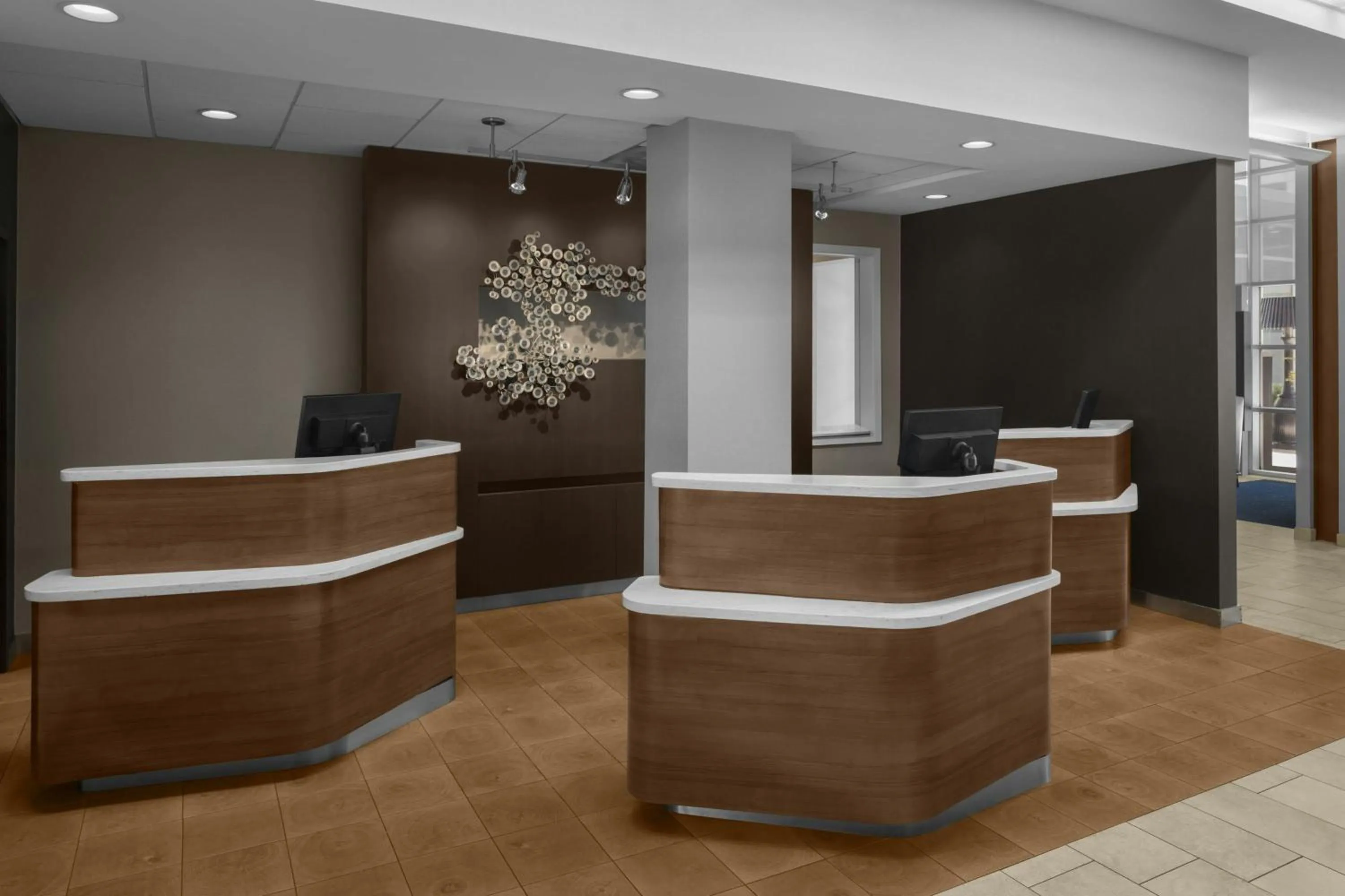 Lobby or reception in Courtyard by Marriott Atlanta Buckhead