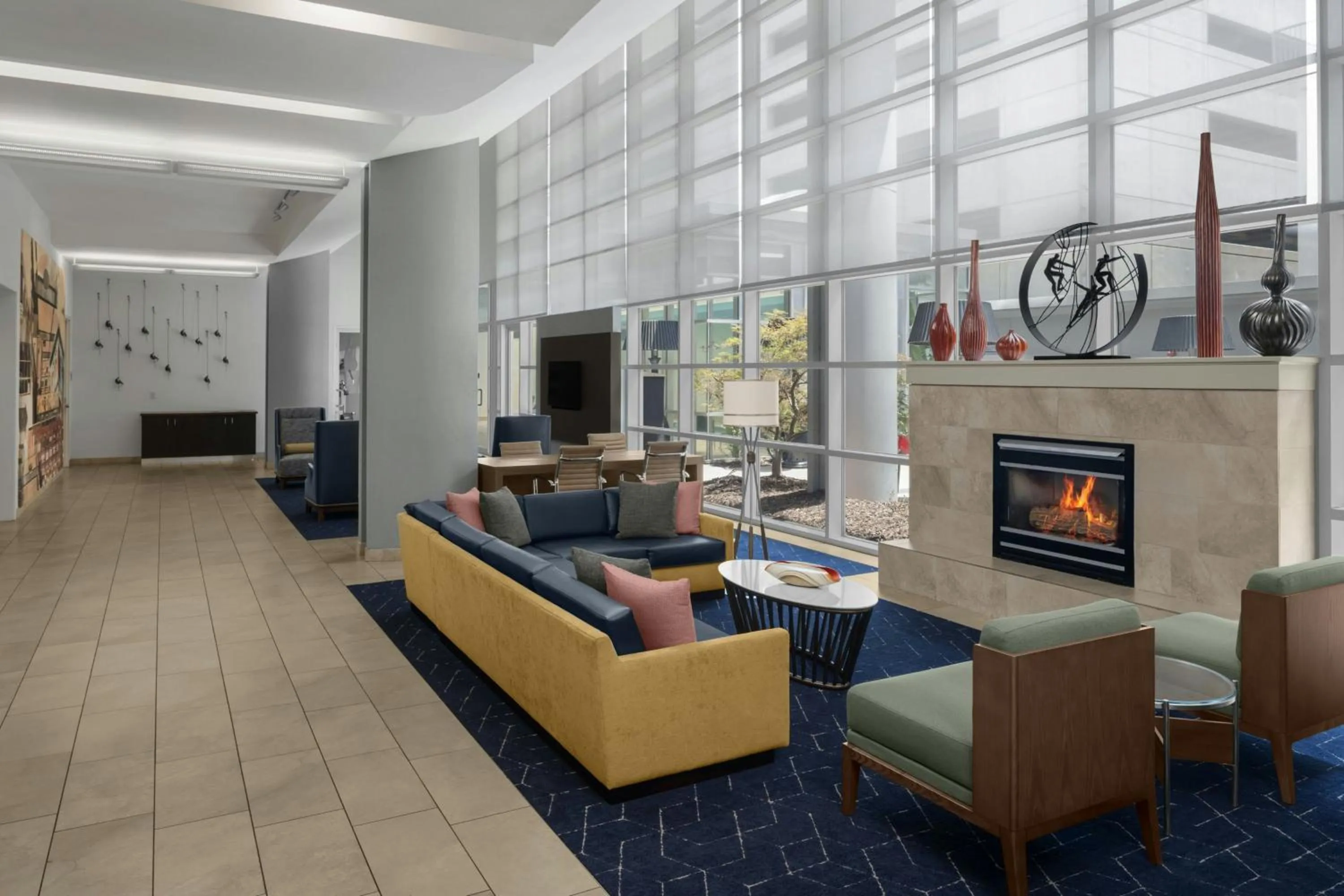 Lobby or reception in Courtyard by Marriott Atlanta Buckhead