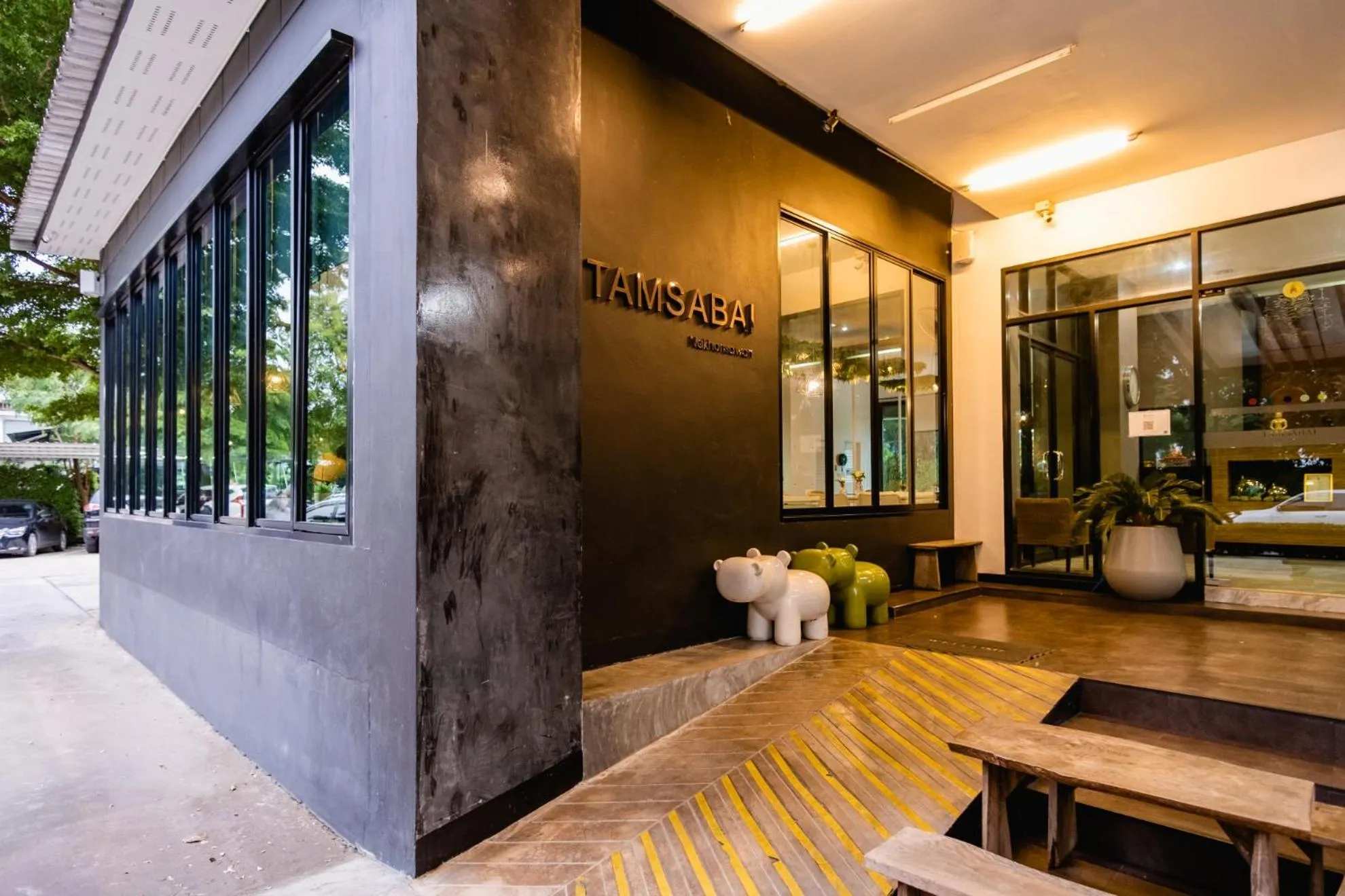 Facade/entrance in Tamsabai hotel