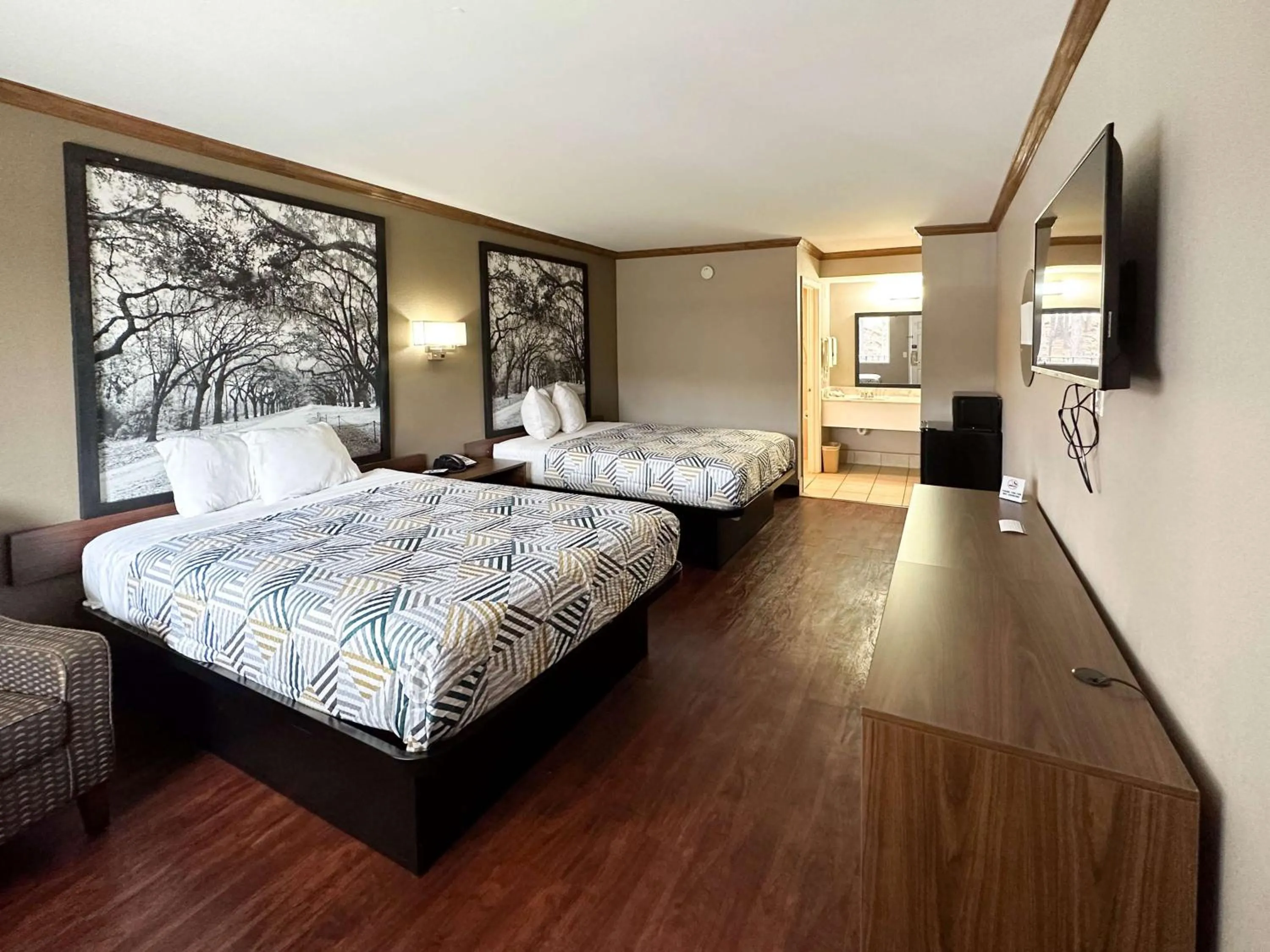 Bedroom, Bed in Motel 6 Atlanta GA Atlanta Airport East