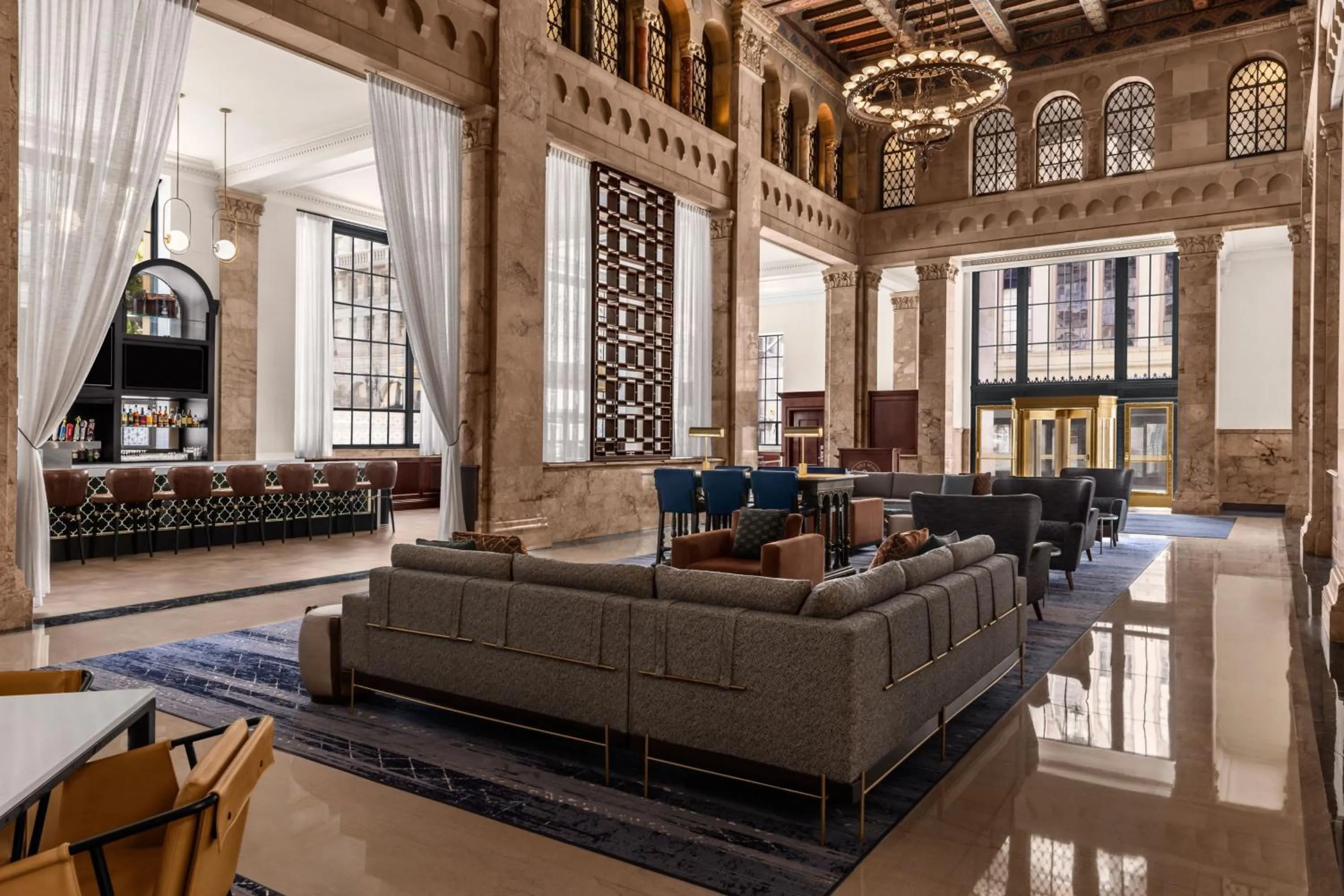 Lobby or reception in Courtyard by Marriott San Diego Downtown