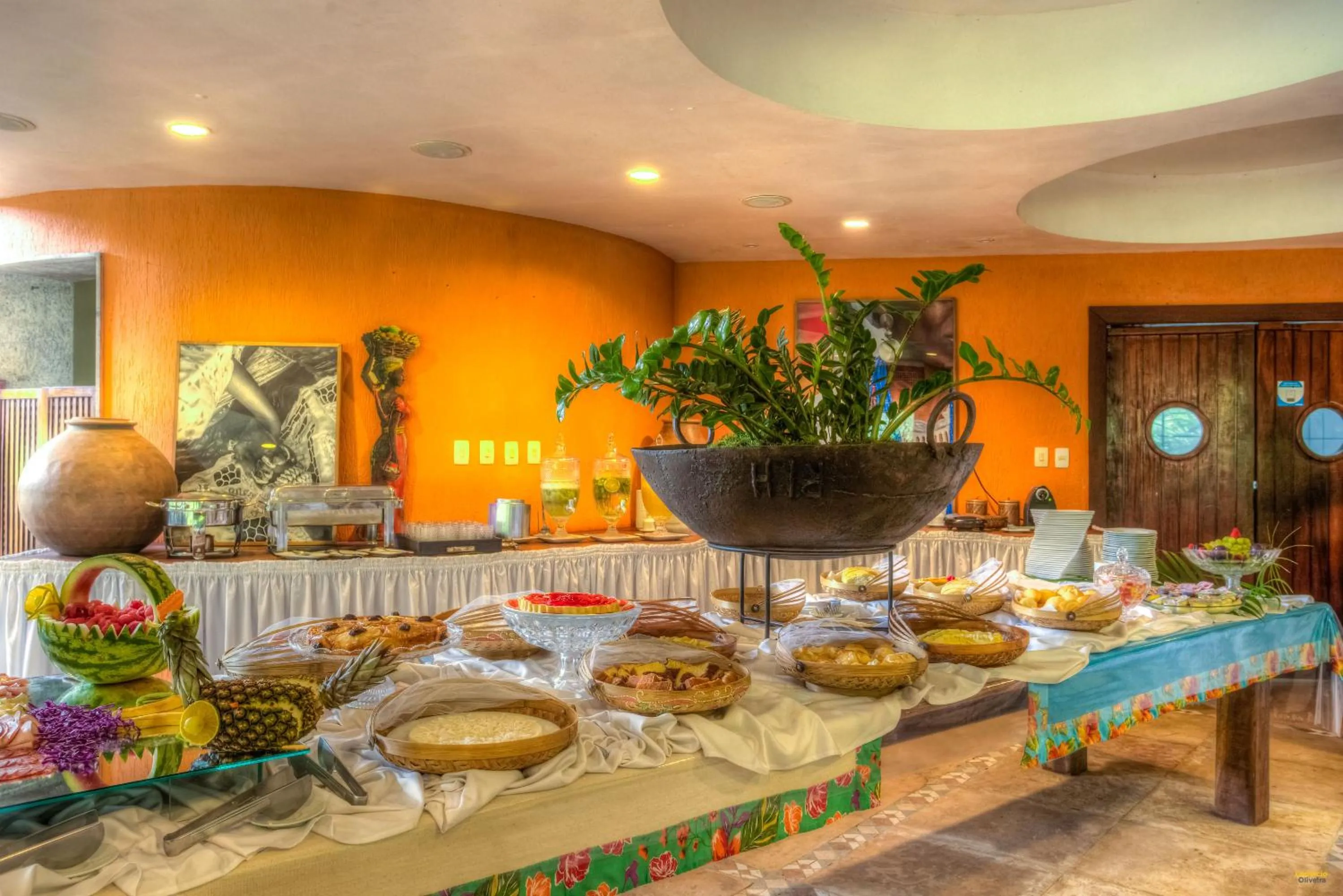 Buffet breakfast in Itacaré Eco Resort