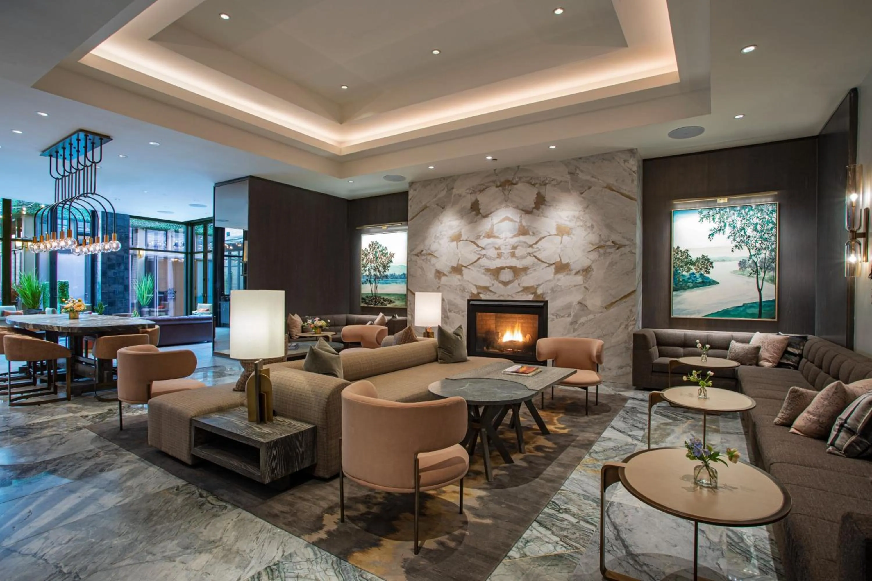 Lobby or reception in Hotel Clio, a Luxury Collection Hotel, Denver Cherry Creek