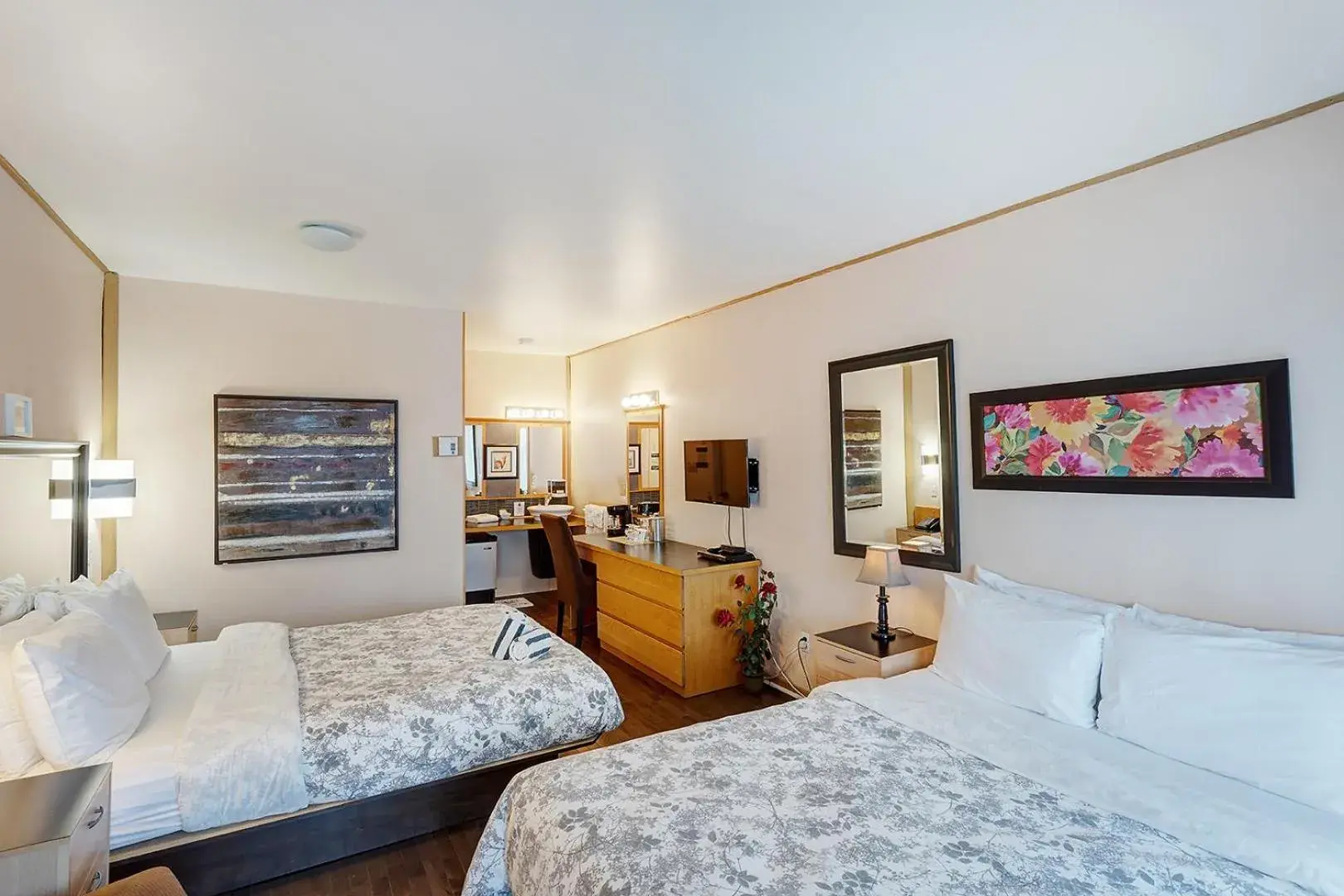 Bed in Auberge Hotel Spa Watel Bed in Auberge Hotel Spa Watel