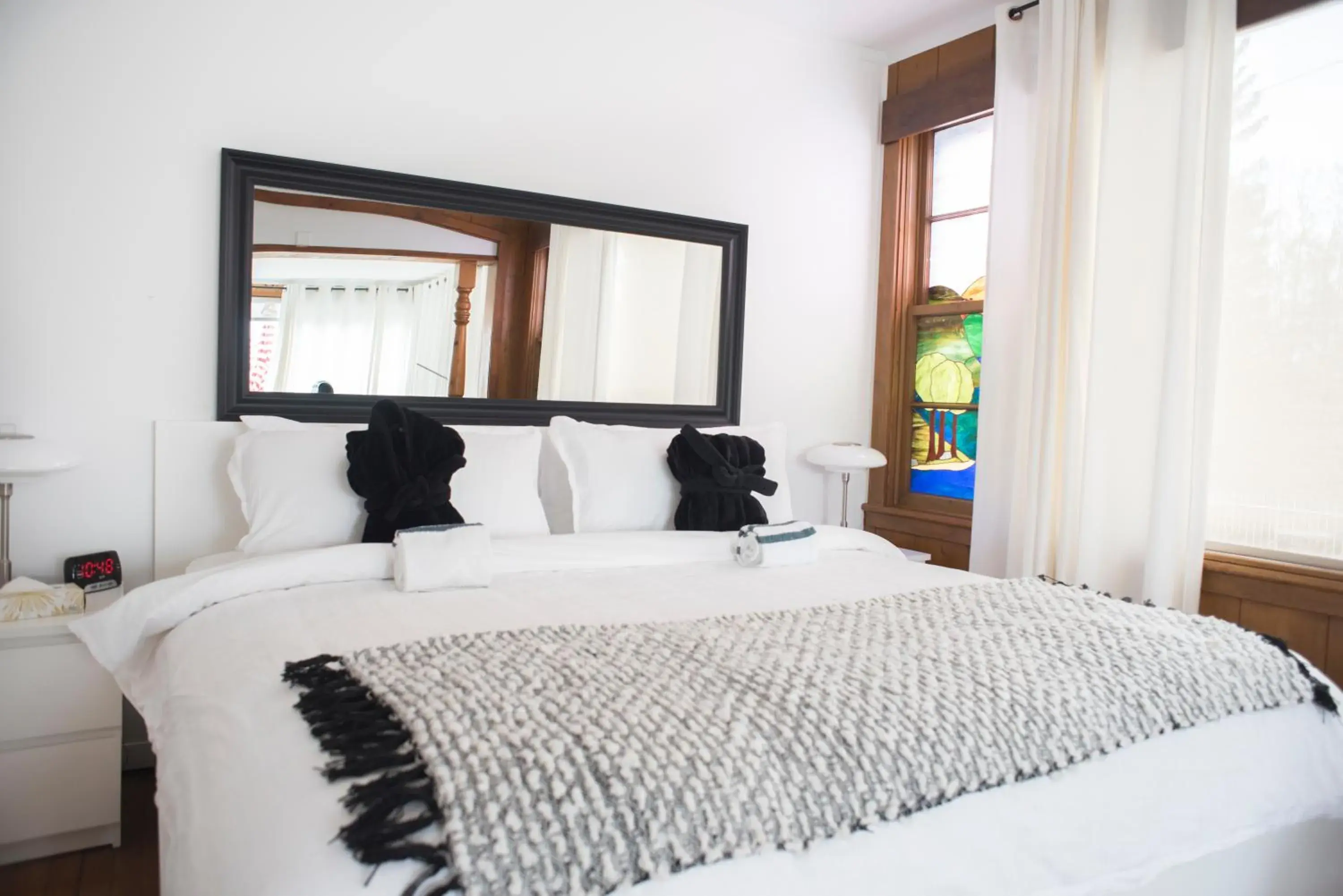 Bed in Auberge Hotel Spa Watel Bed in Auberge Hotel Spa Watel