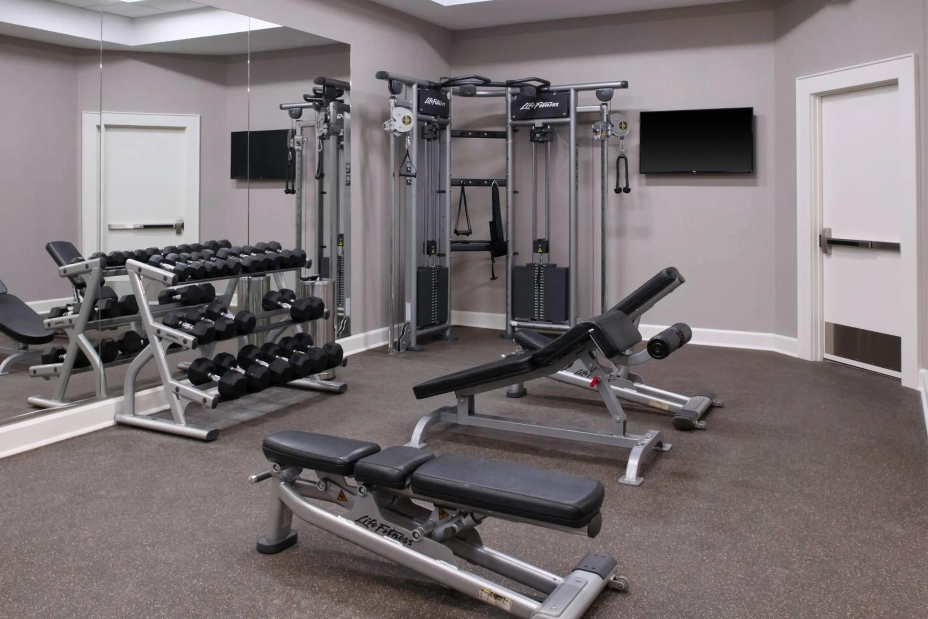 Fitness centre/facilities in Residence Inn Denver City Center