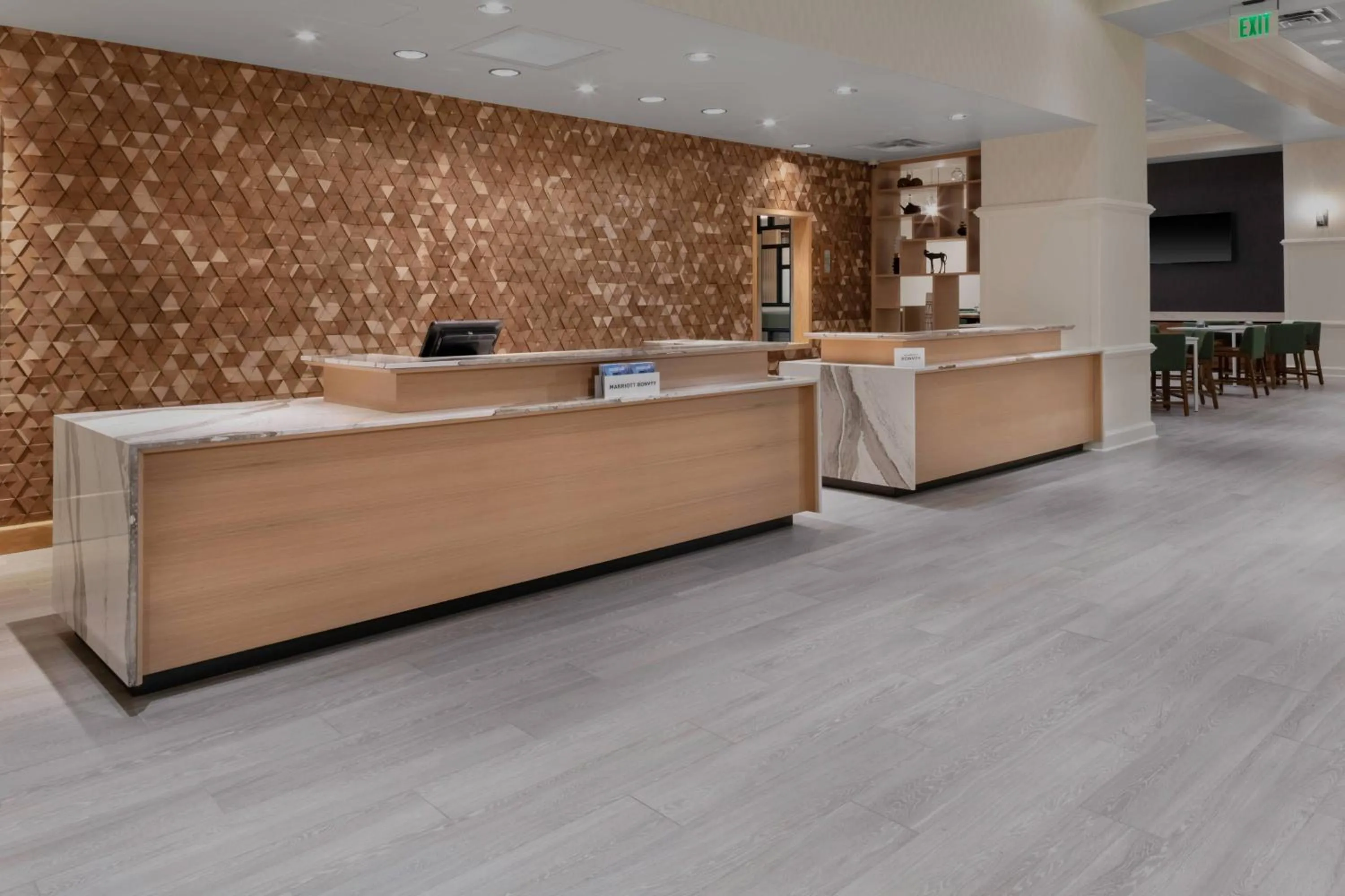 Lobby or reception in Residence Inn Denver City Center