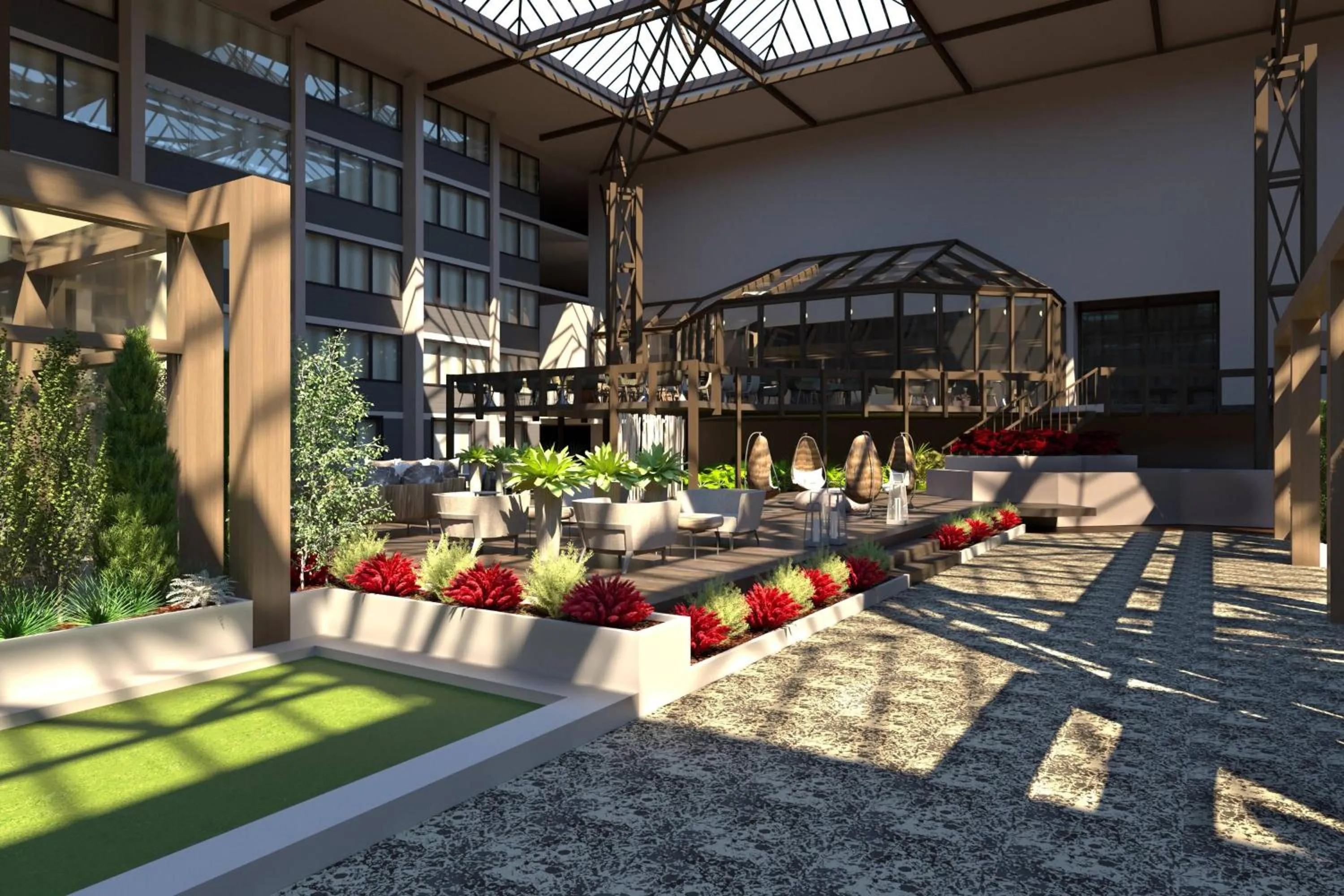 Meeting/conference room in Seattle Airport Marriott