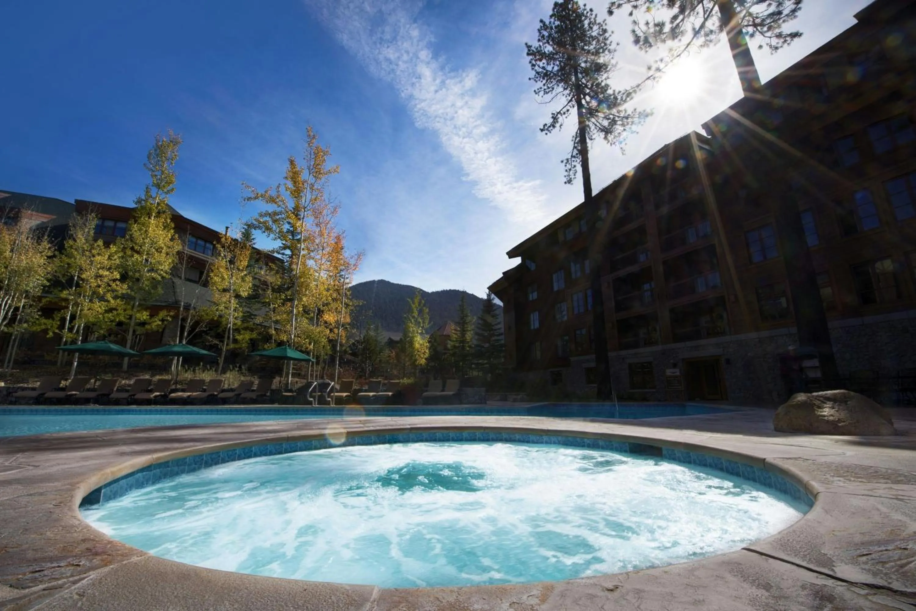 Swimming pool in Marriott Grand Residence Club, Lake Tahoe