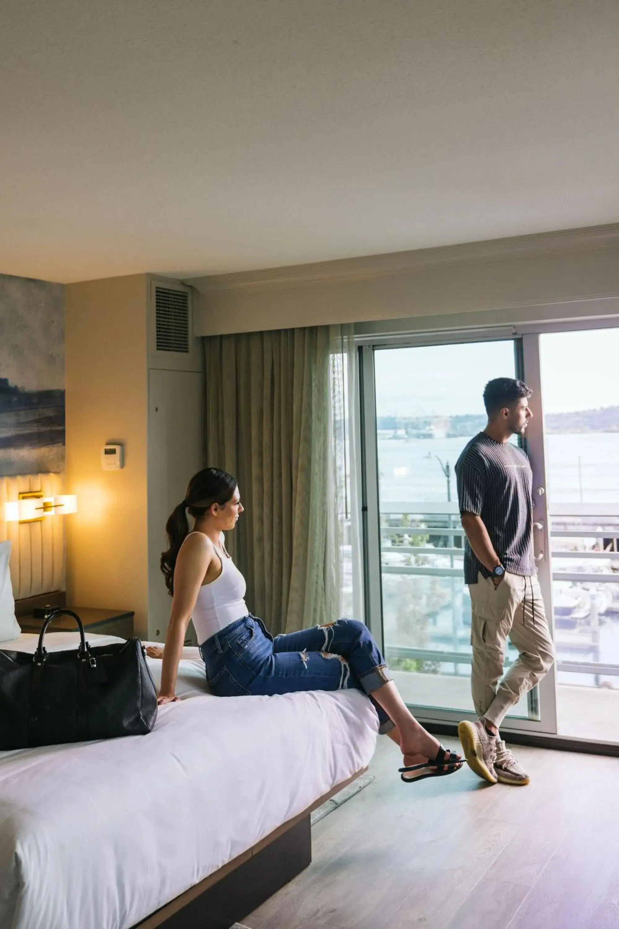 King Room - Waterfront in Seattle Marriott Waterfront King Room - Waterfront in Seattle Marriott Waterfront