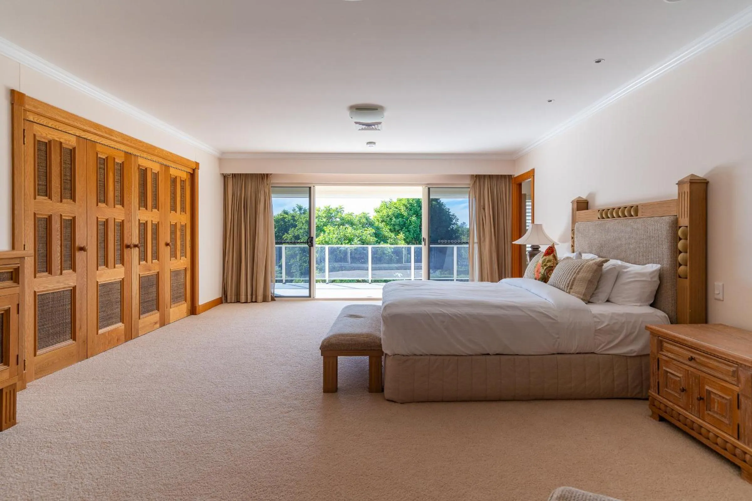 Bed in Harrington River Lodge