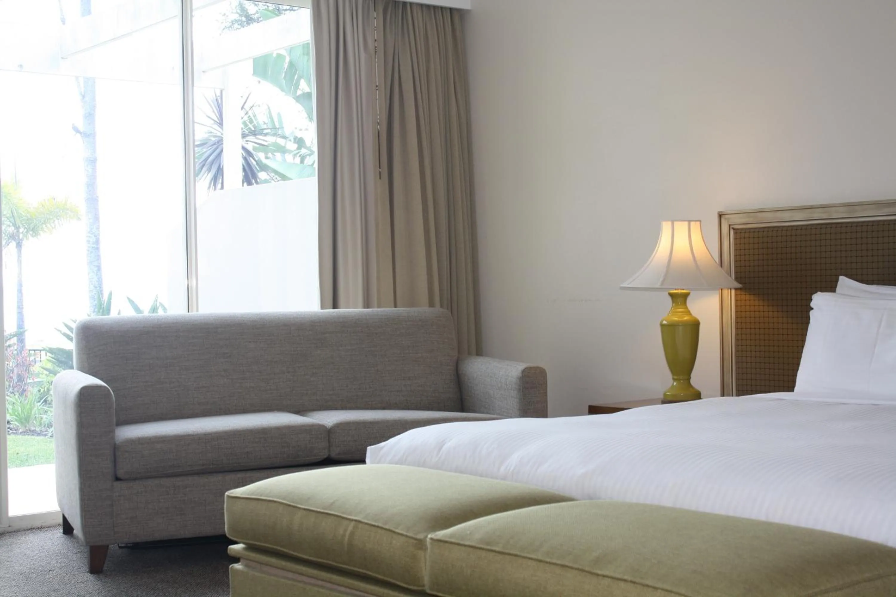 Bed in Harrington River Lodge