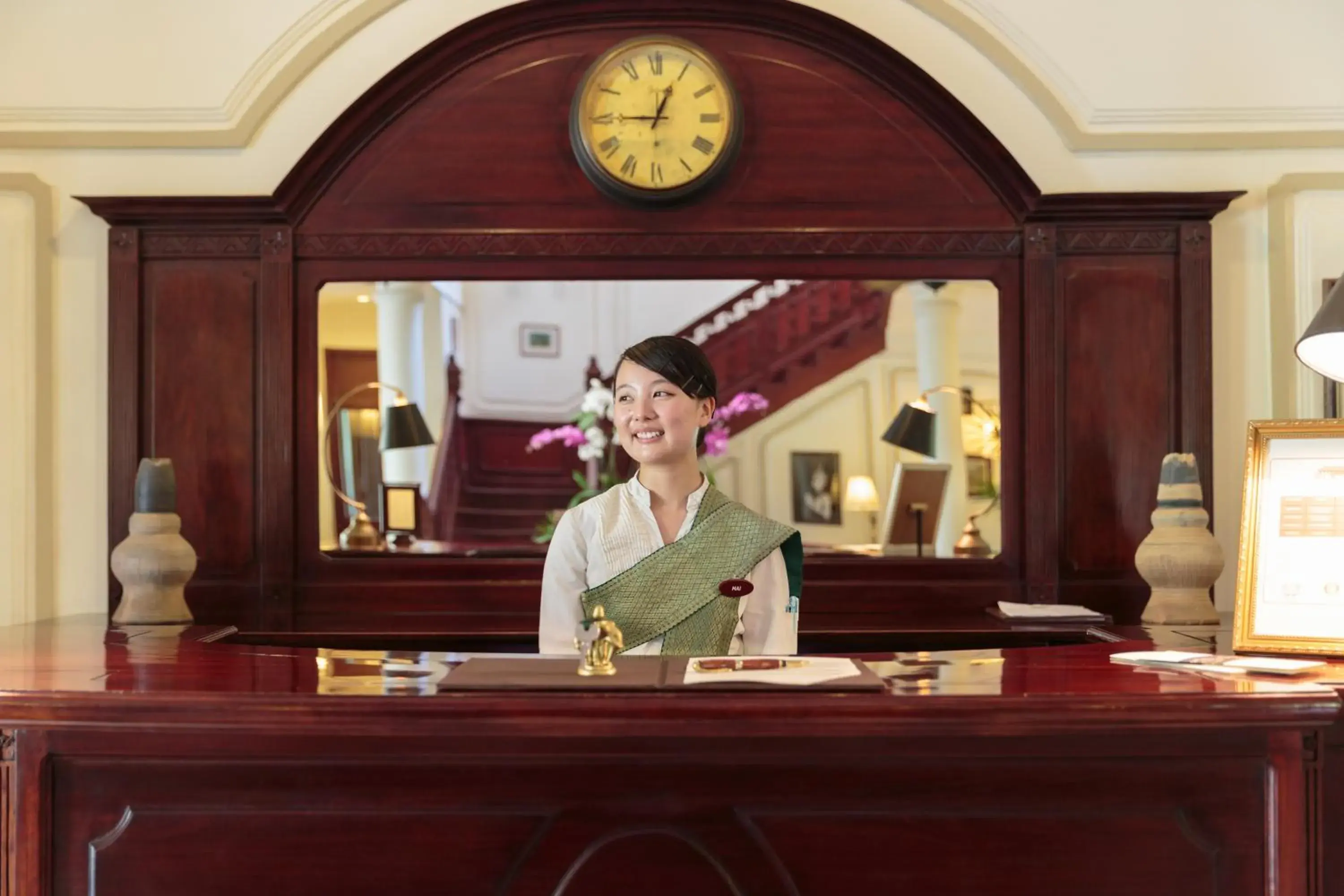 Lobby or reception in The Luang Say Residence Lobby or reception in The Luang Say Residence