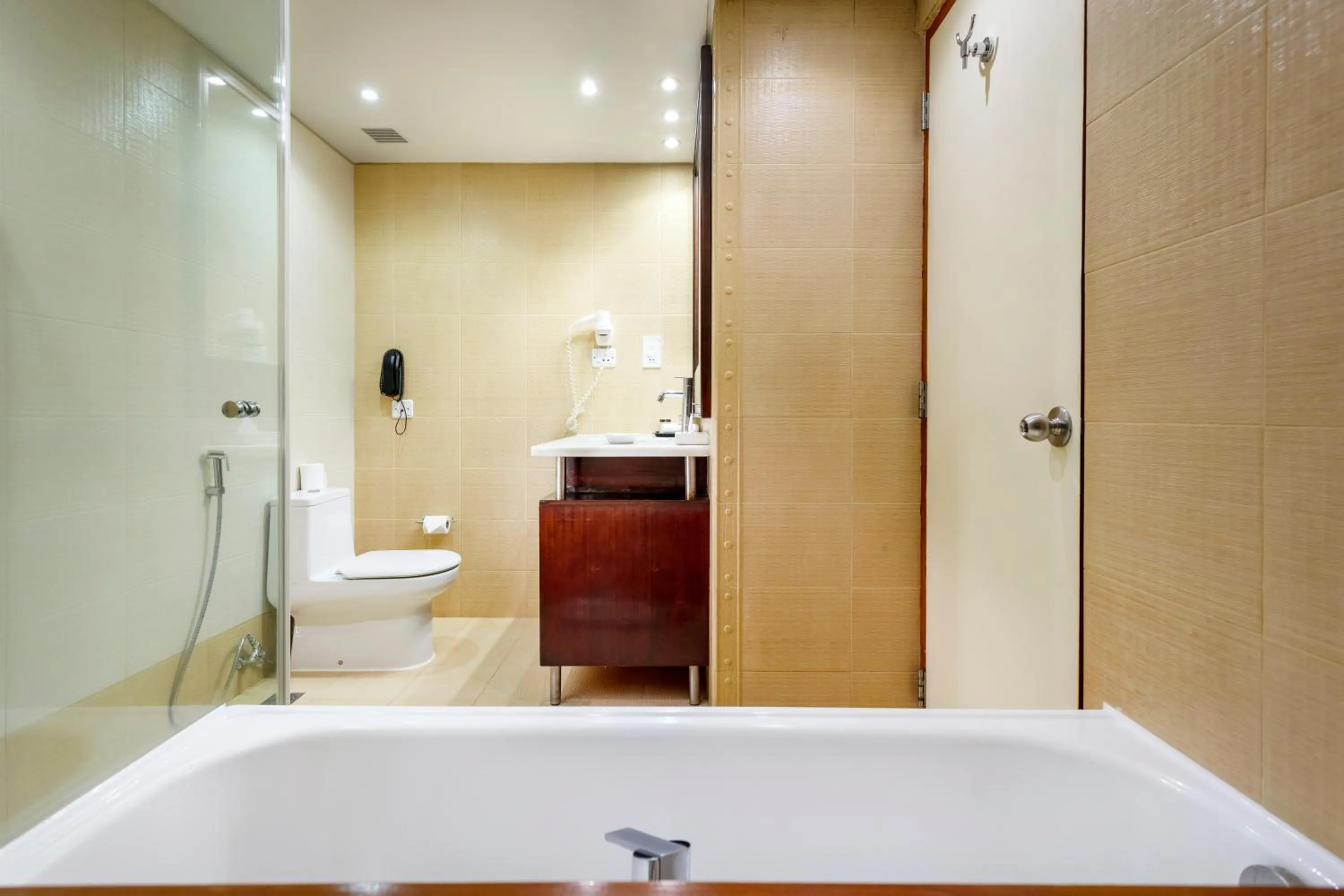 Bathroom in Caravela Beach Resort