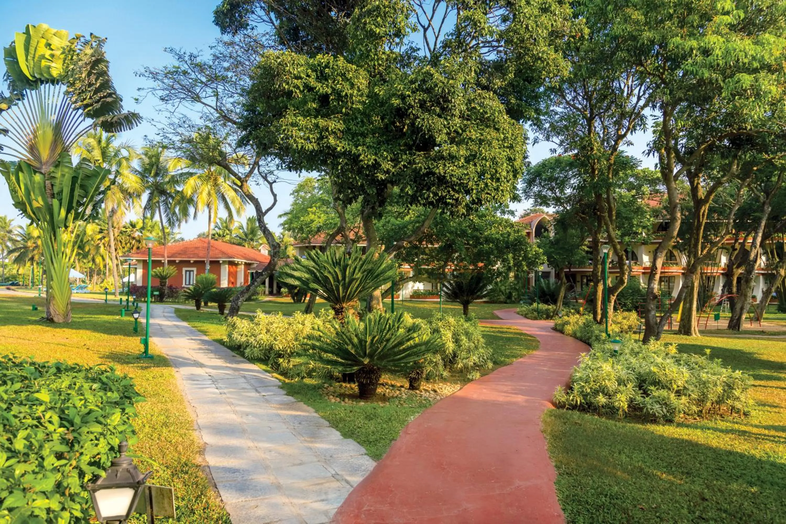 Garden view in Caravela Beach Resort