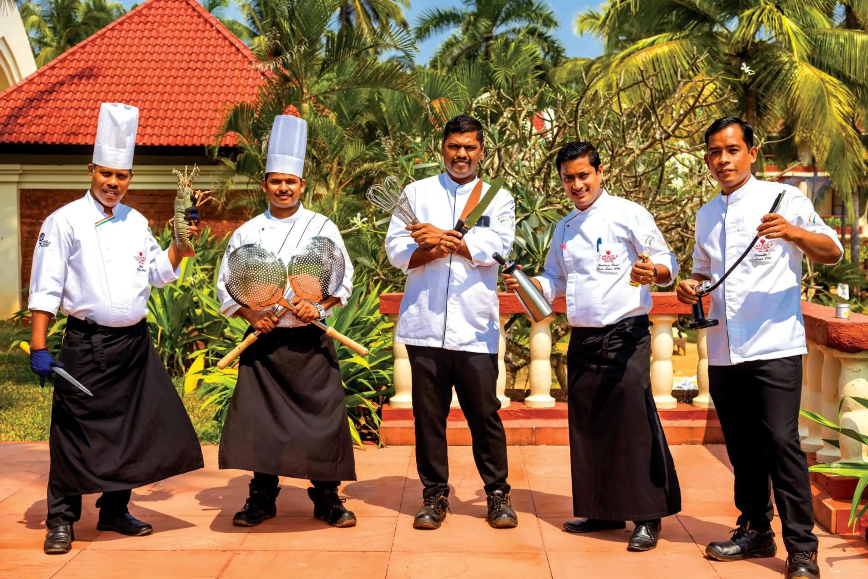 Staff in Caravela Beach Resort
