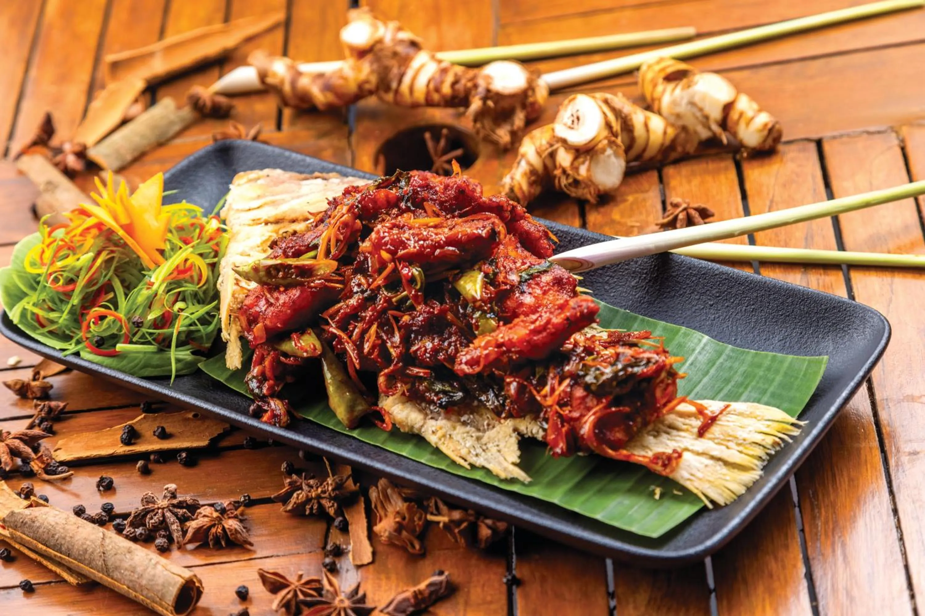 Food in Caravela Beach Resort