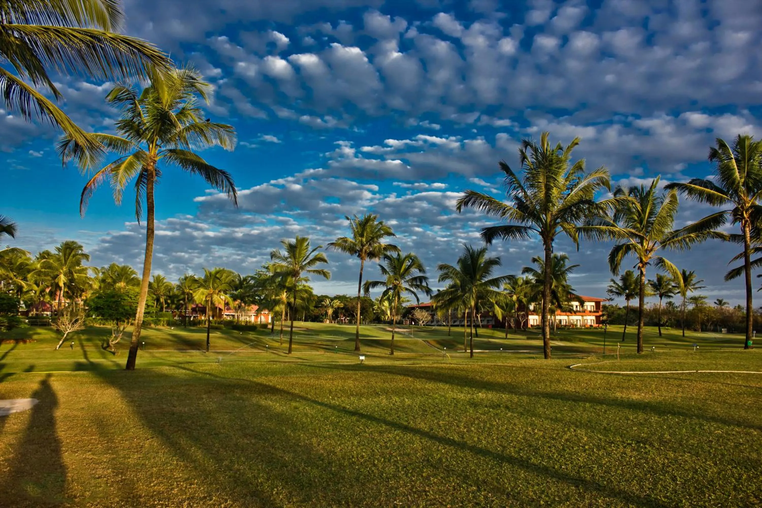 Garden in Caravela Beach Resort