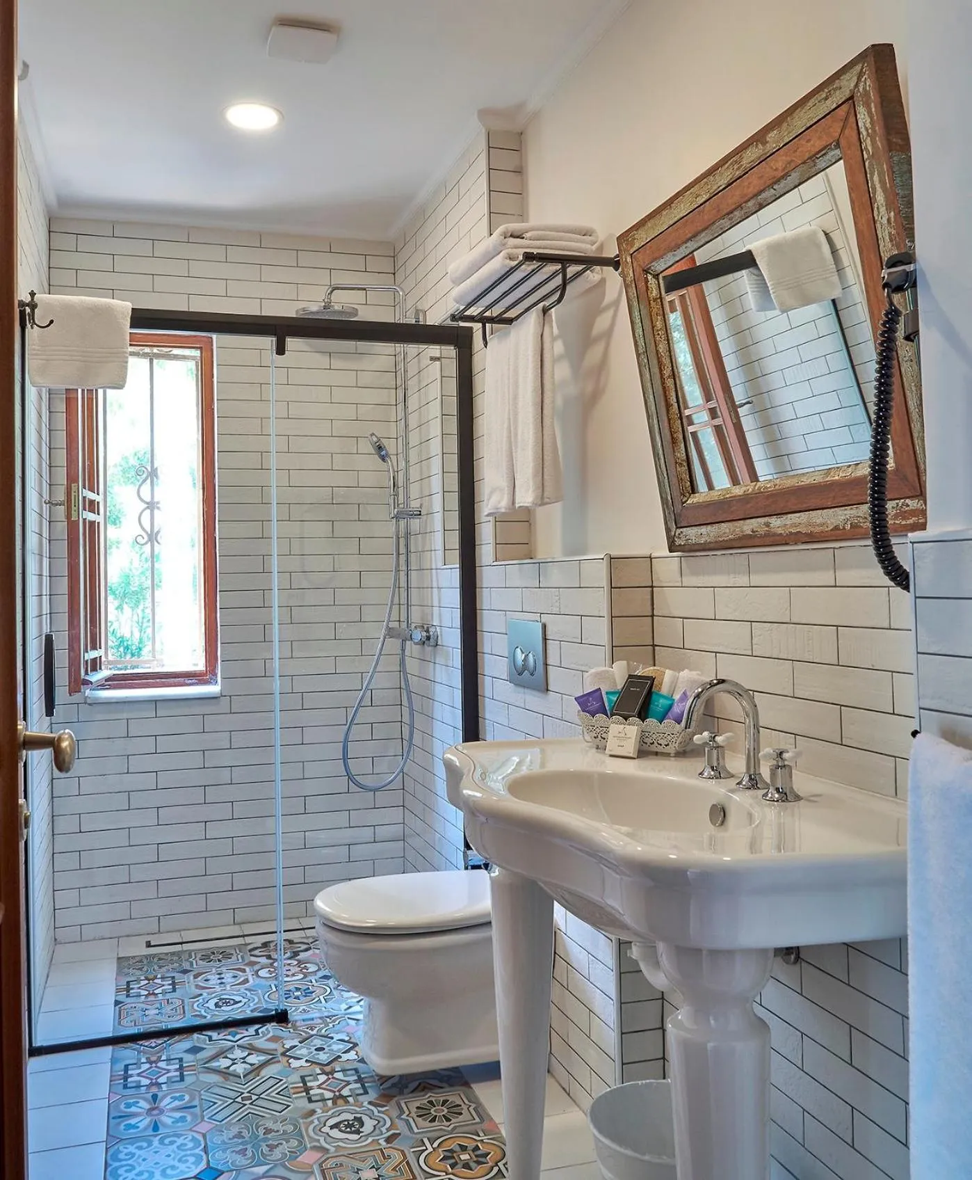 Shower in Villa Taraça Alaçatı Romantik Otel