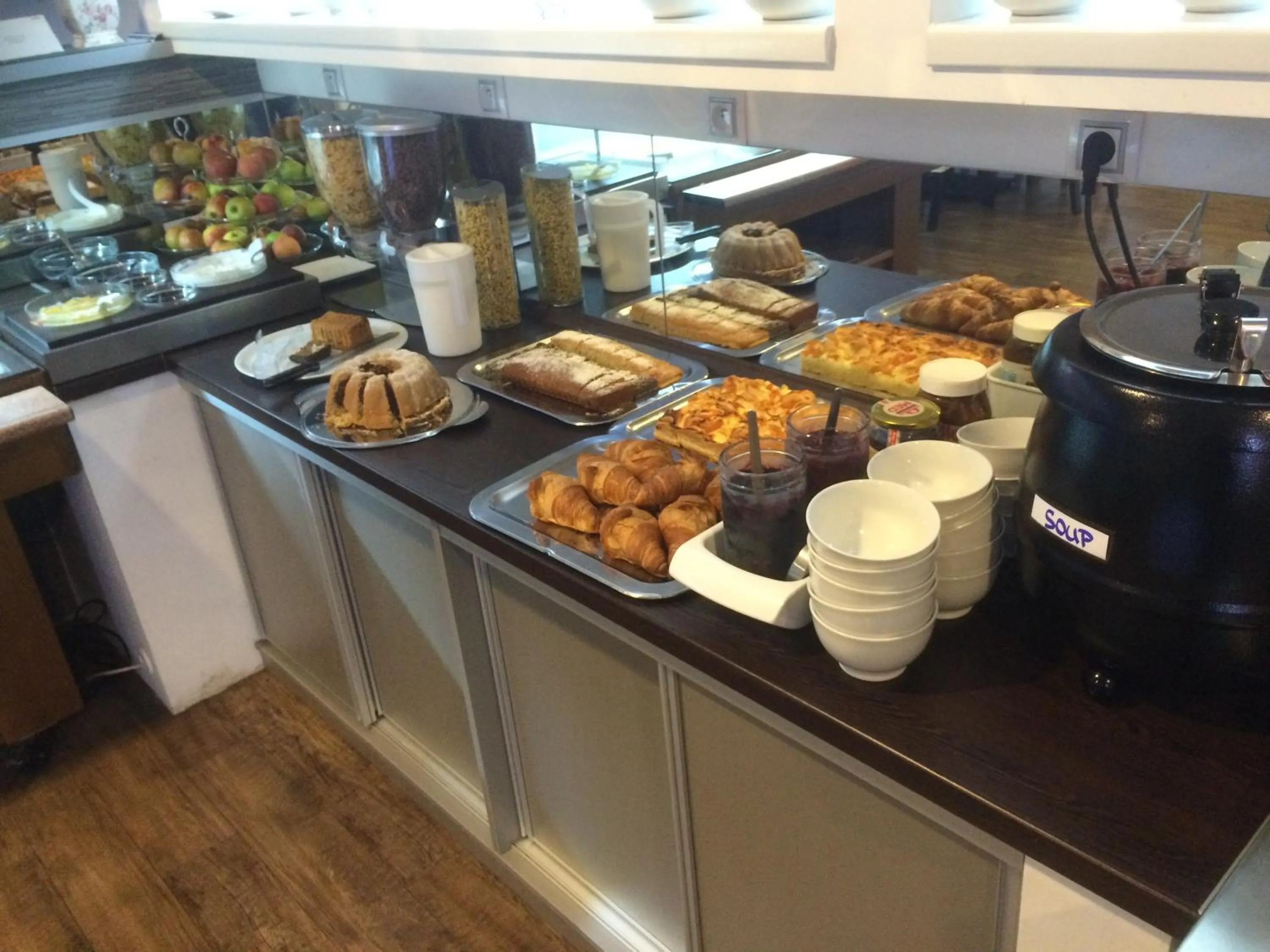 Food in Hotel Slavie