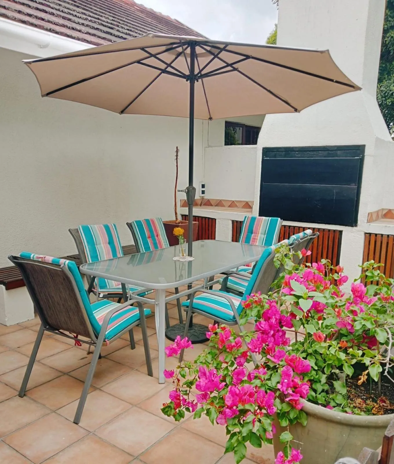 Garden view in Dolliwarie Guesthouse