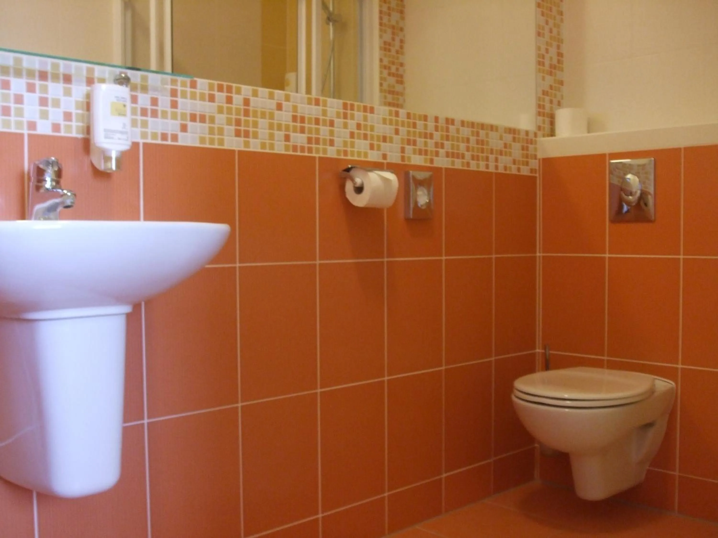 Bathroom in Hotel Selsky Dvur