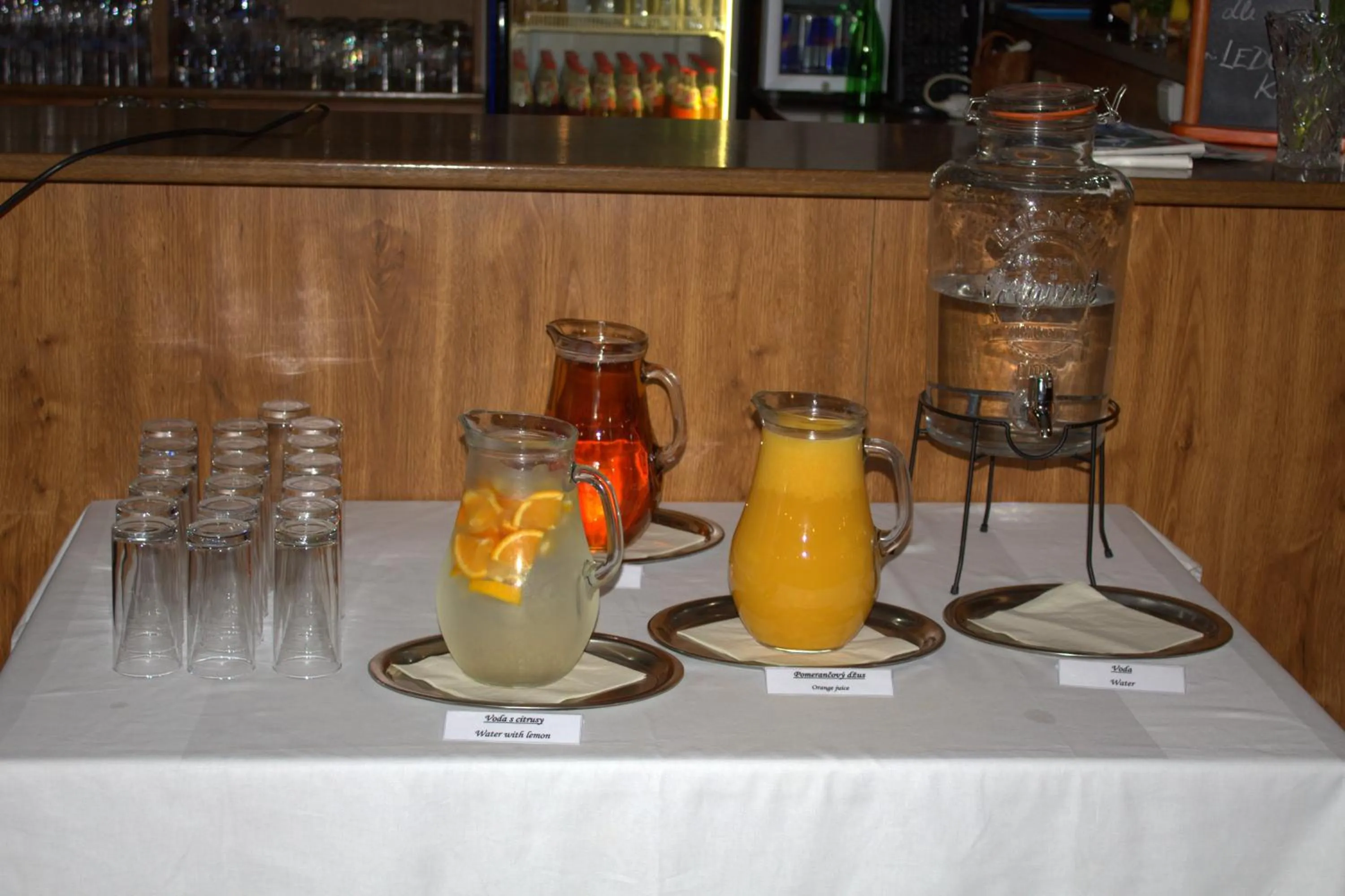 Buffet breakfast in Hotel Selsky Dvur