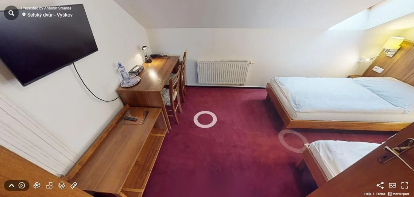 Photo of the whole room, Bed in Hotel Selsky Dvur