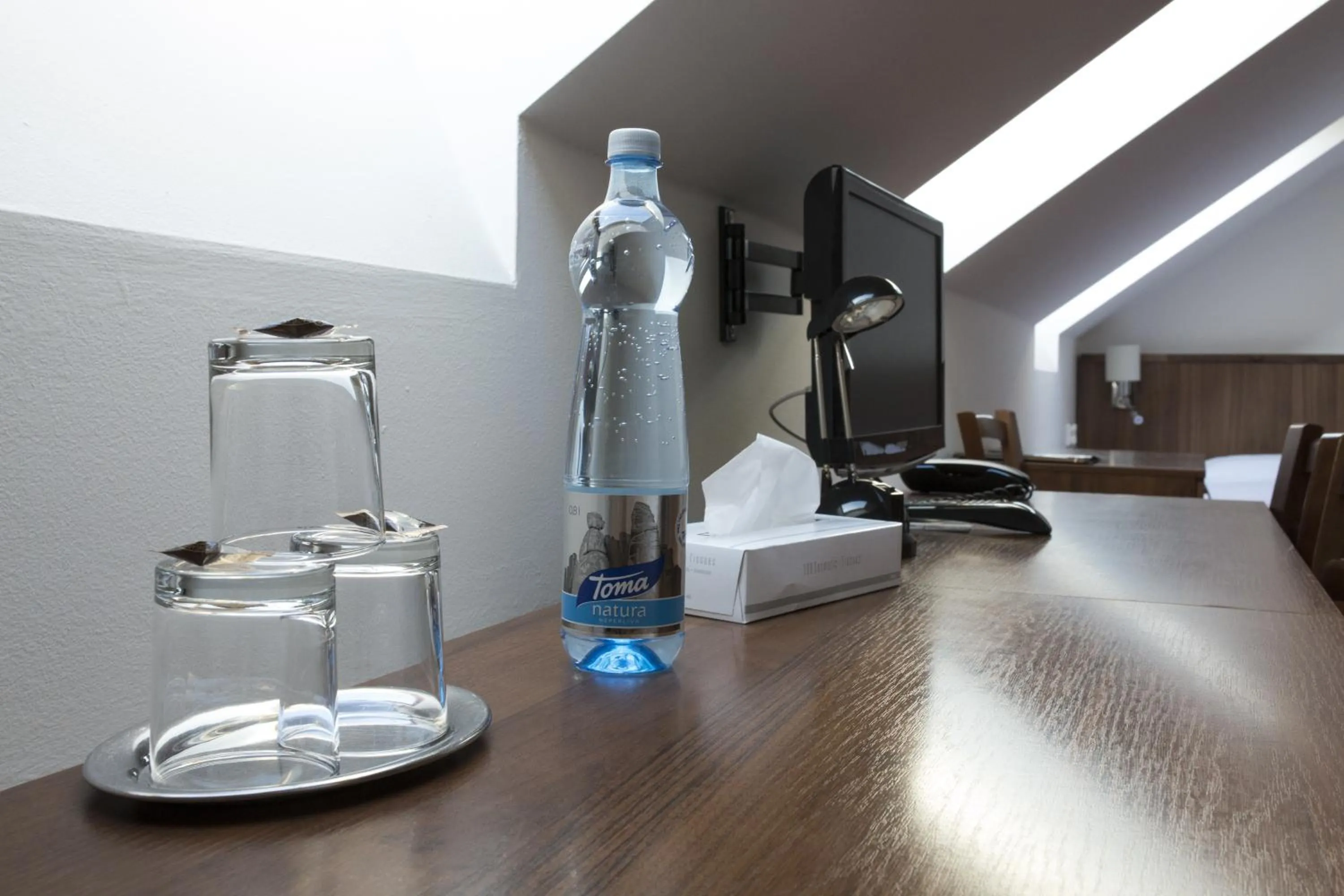 Decorative detail in Hotel Selsky Dvur