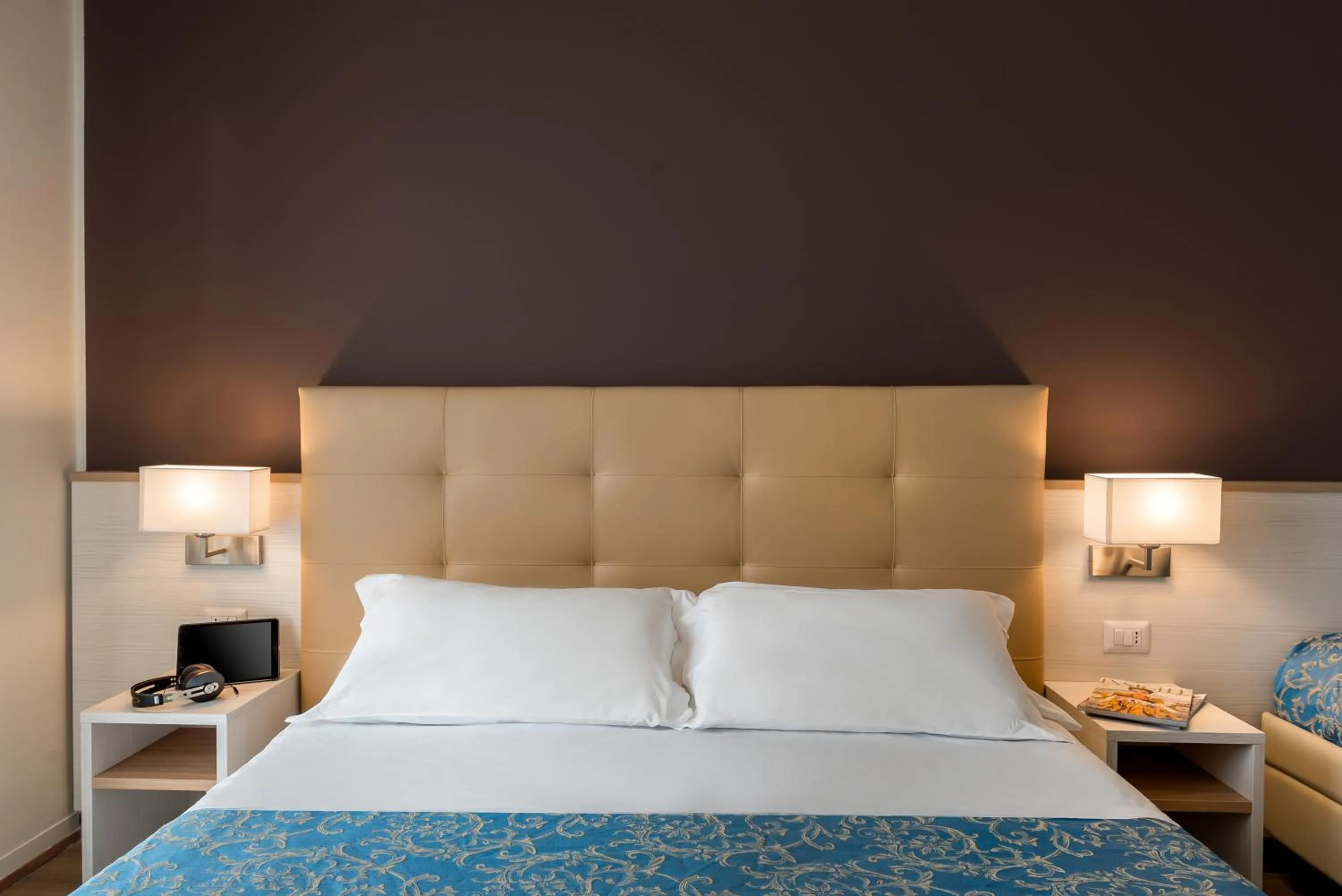 Bed in Hotel Sole Mio