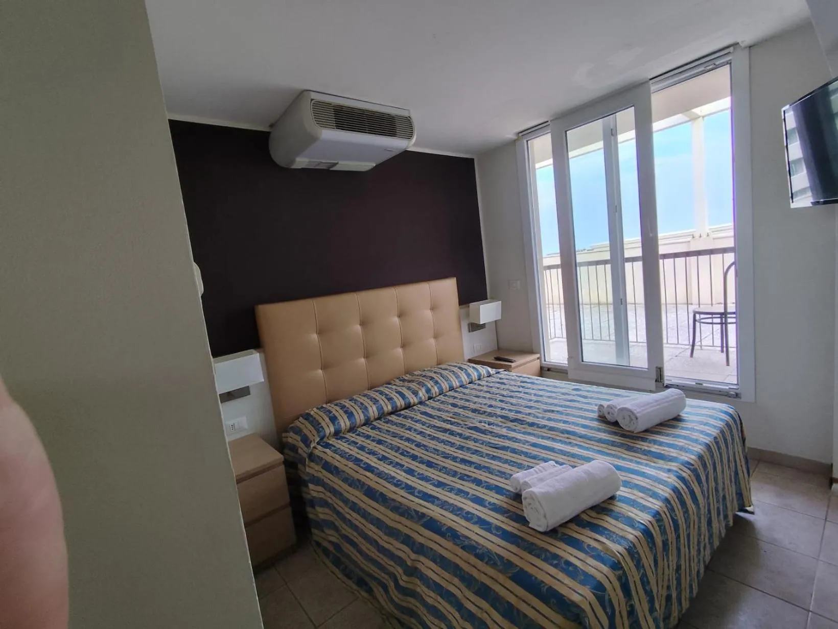 Bed in Hotel Sole Mio