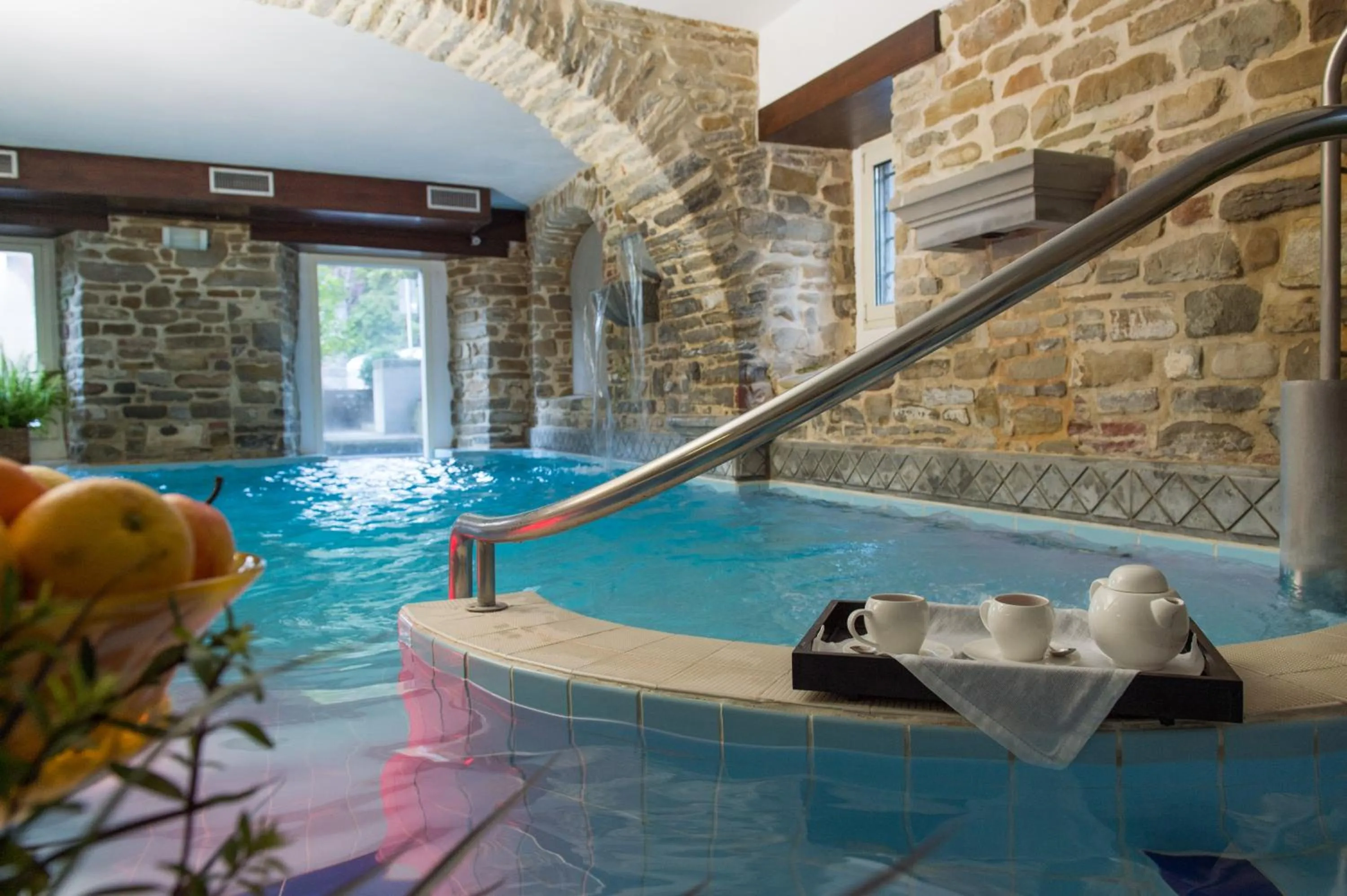 Swimming pool in Hotel Delle Terme Santa Agnese