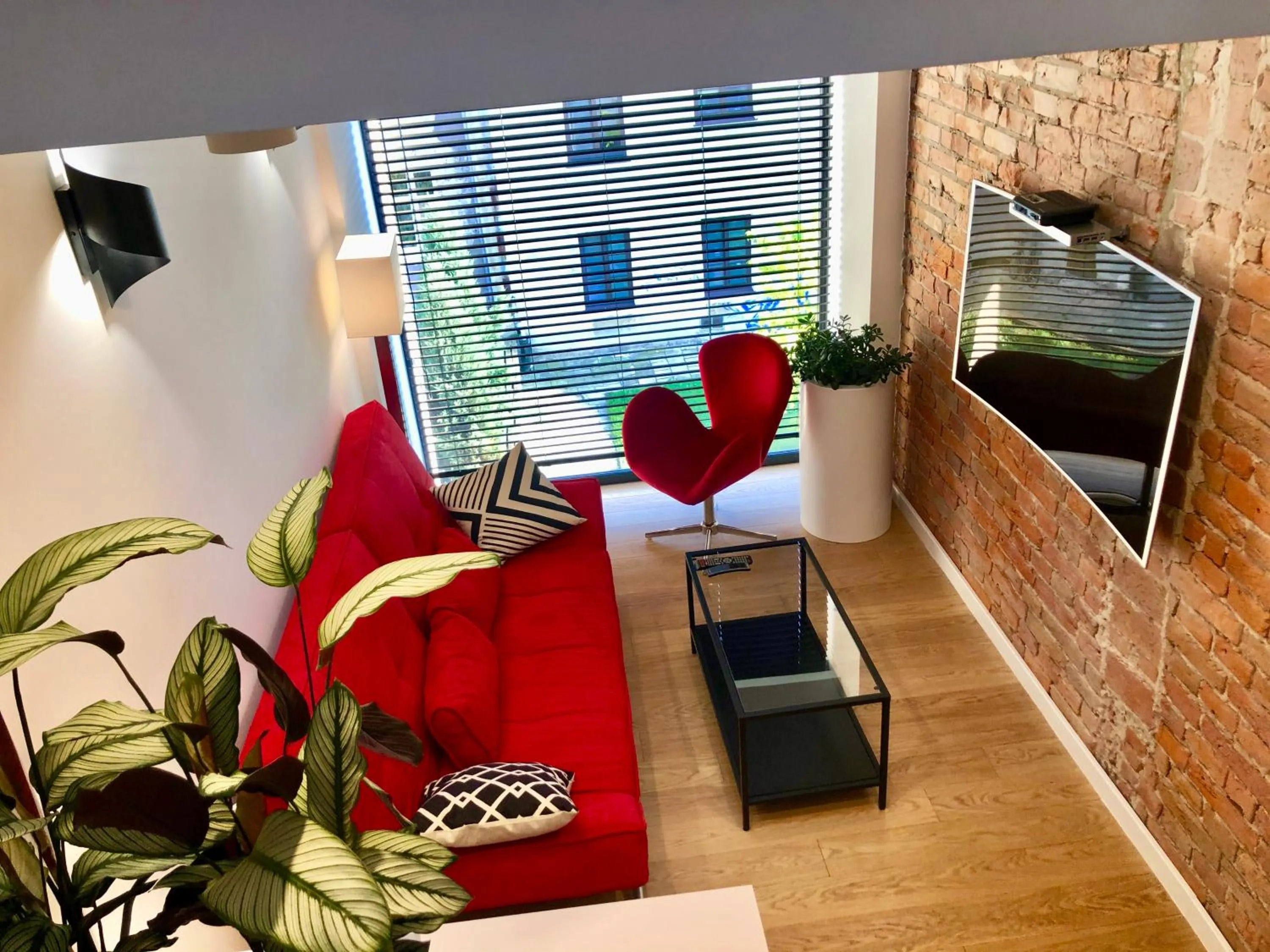 Living room in Hotel77