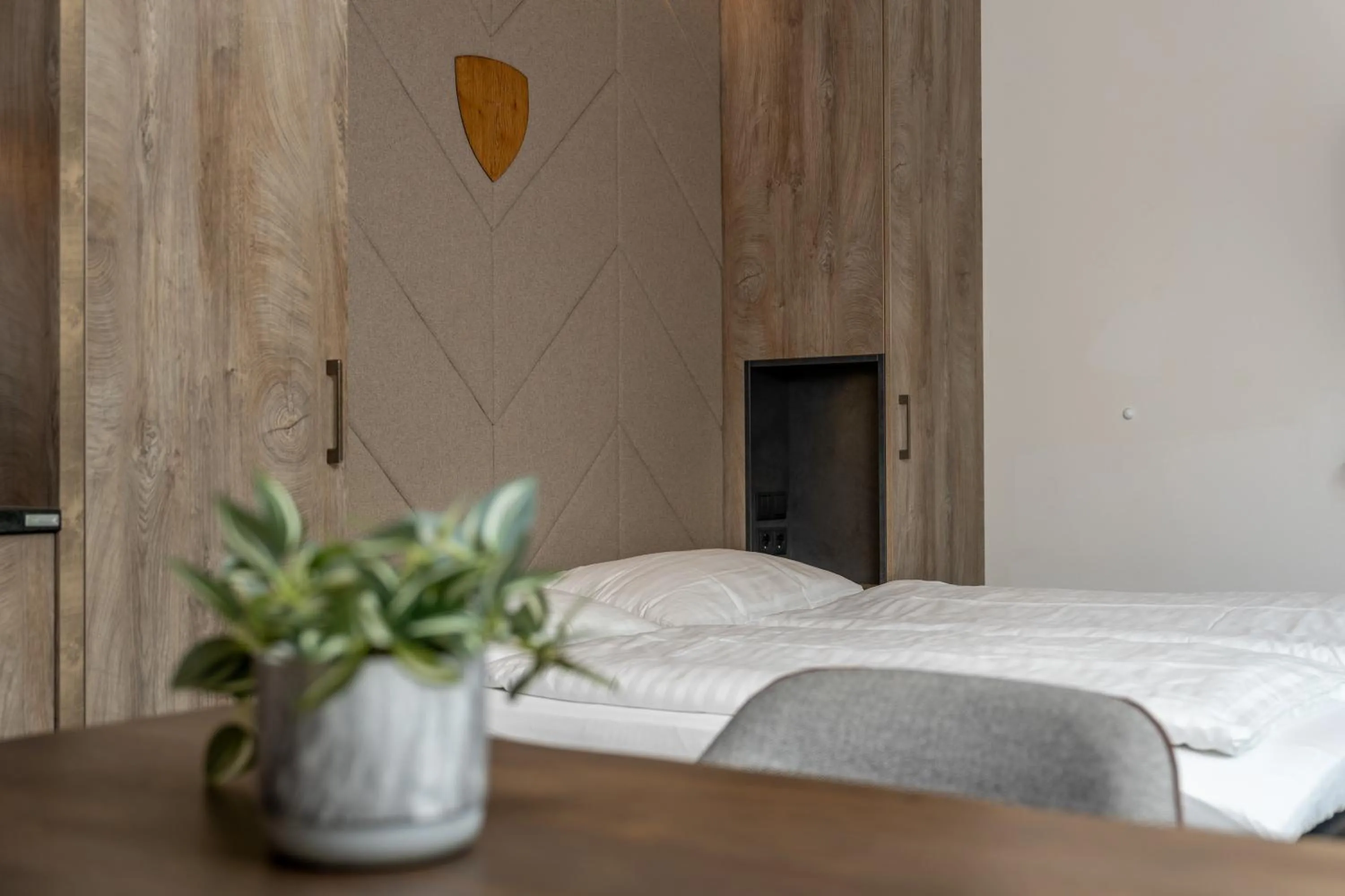 Decorative detail, Bed in 24 by AvenidA - Mountain Hotel