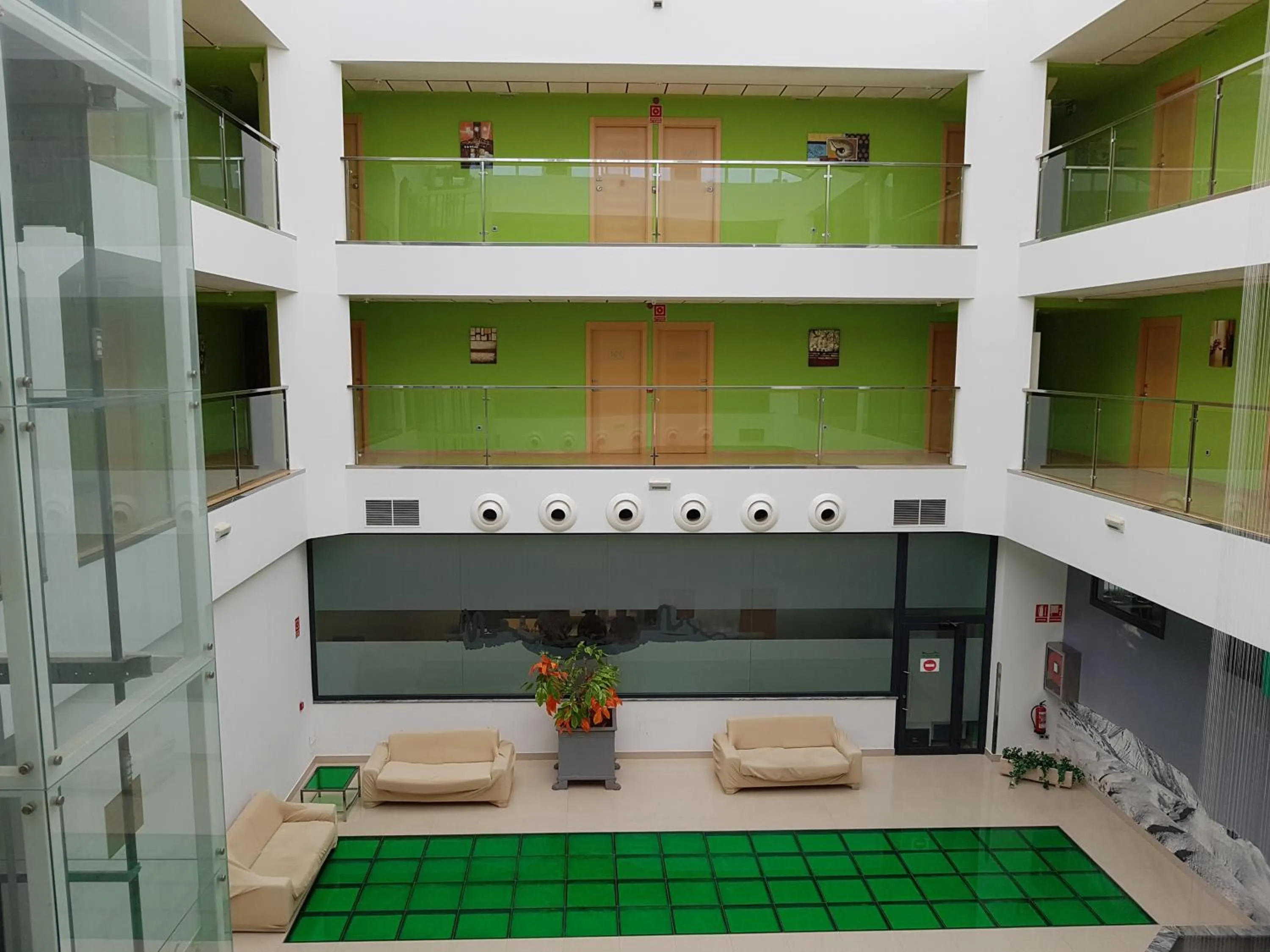 Property building, Patio/Outdoor Area in Hotel Ciudad de Corella