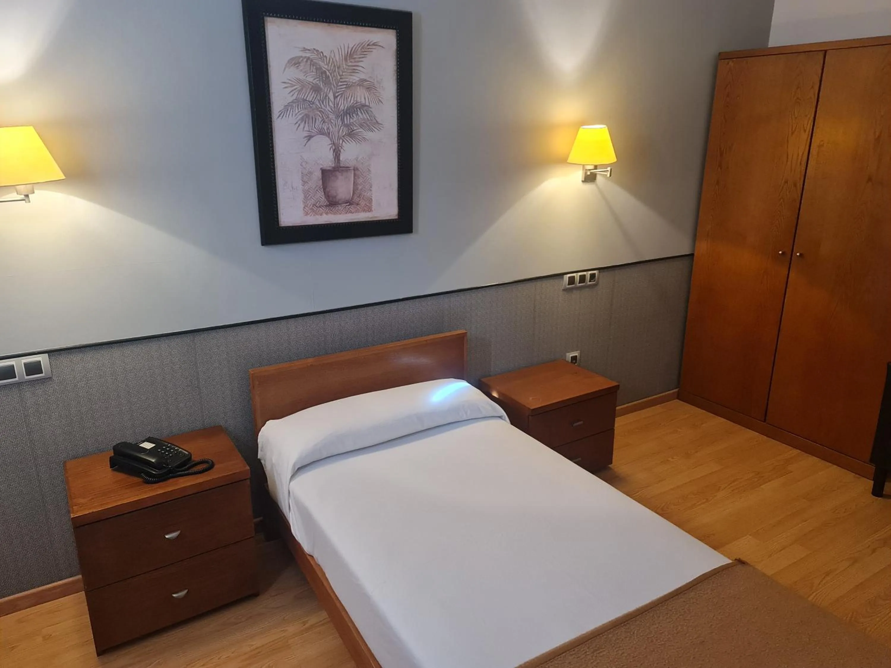 Bed in Hotel Ciudad de Corella