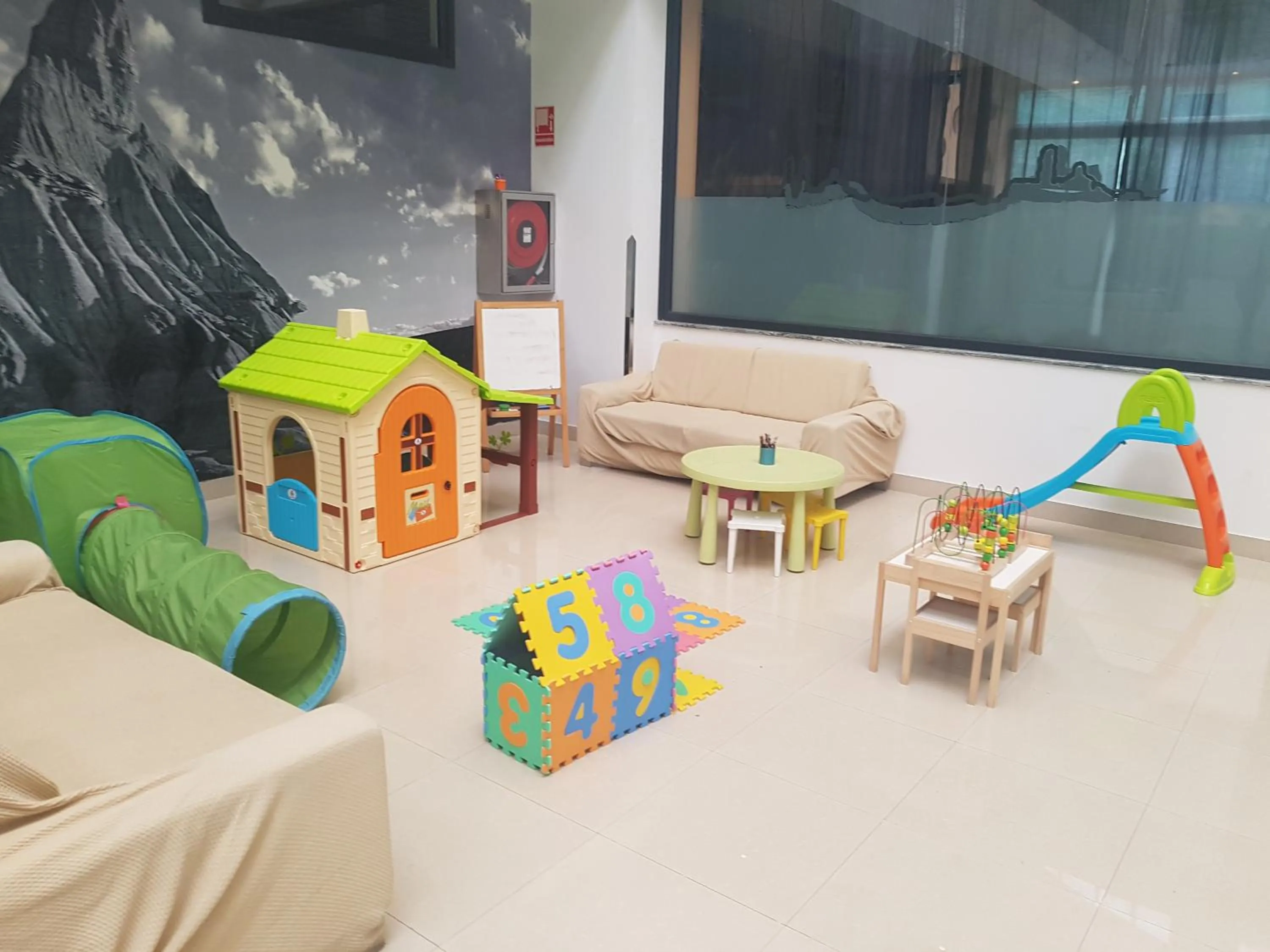 Children play ground, Kid's Club in Hotel Ciudad de Corella