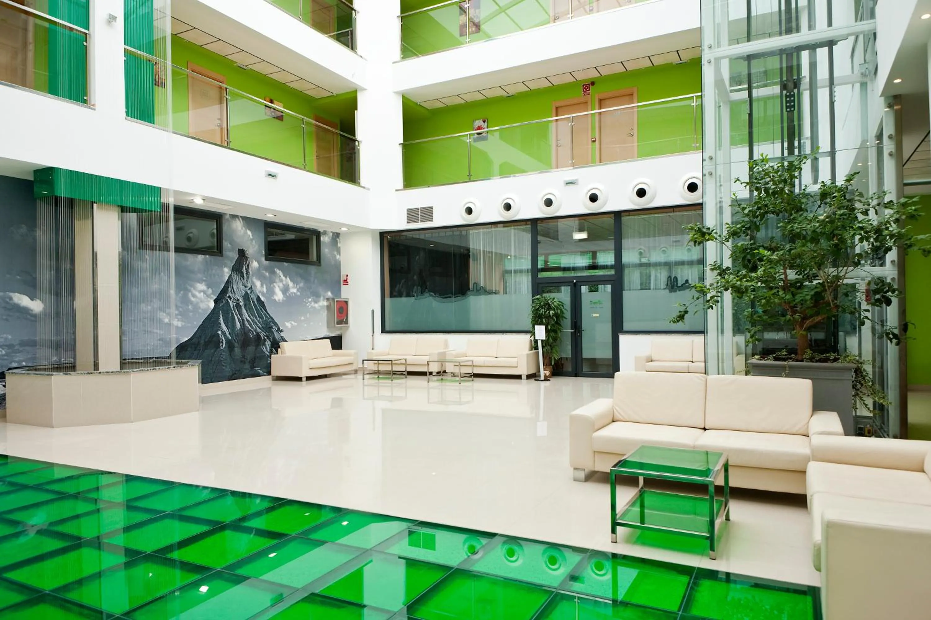 Lobby or reception, Swimming Pool in Hotel Ciudad de Corella