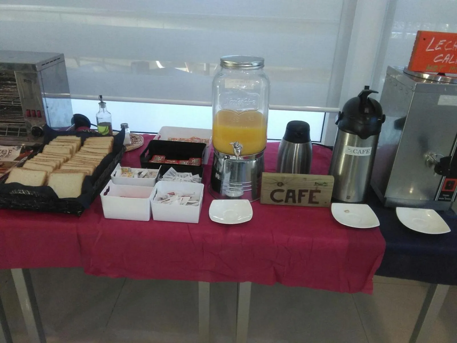 Buffet breakfast in Hotel Ciudad de Corella