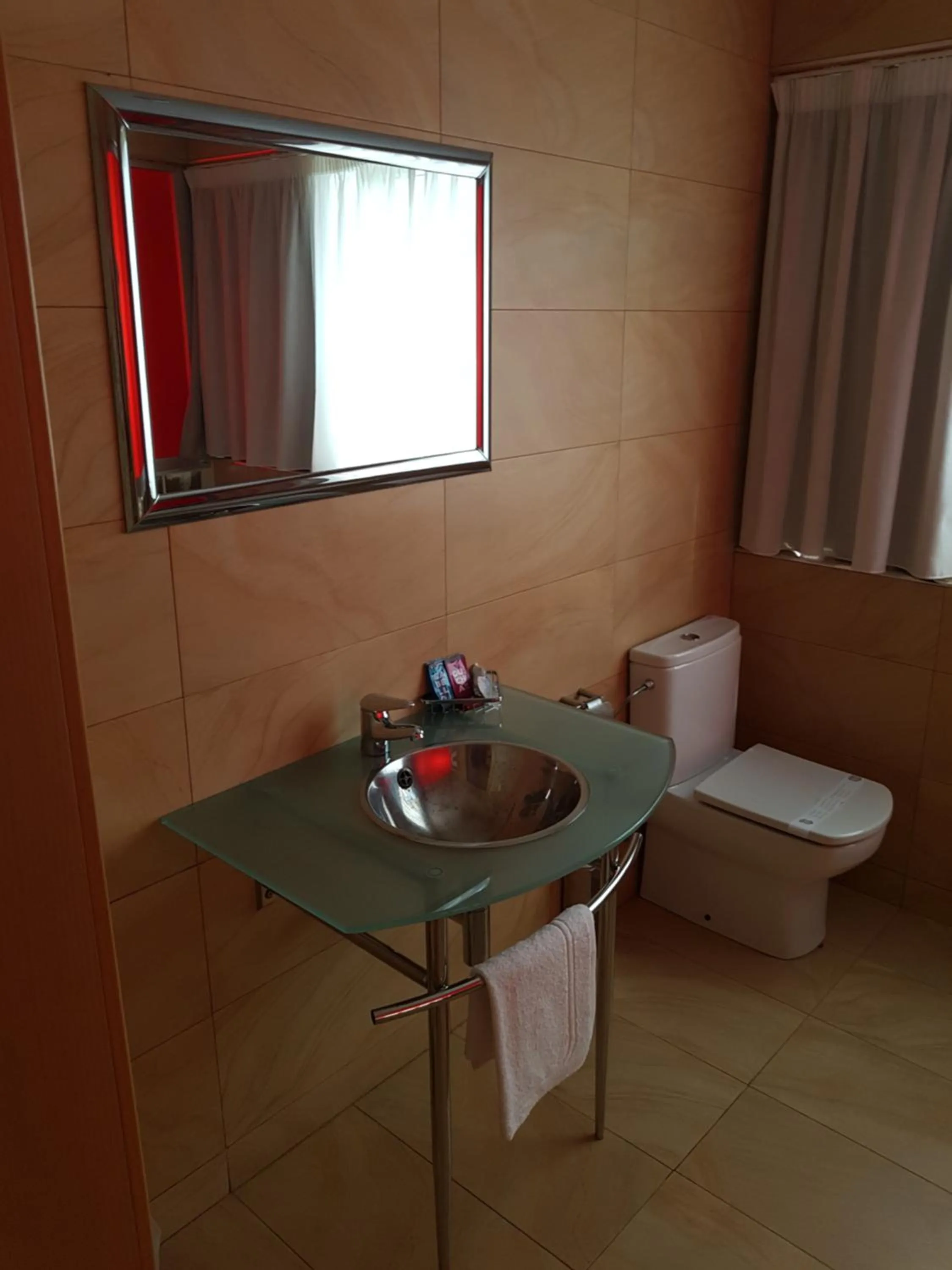 Toilet, Bathroom in Hotel Ciudad de Corella