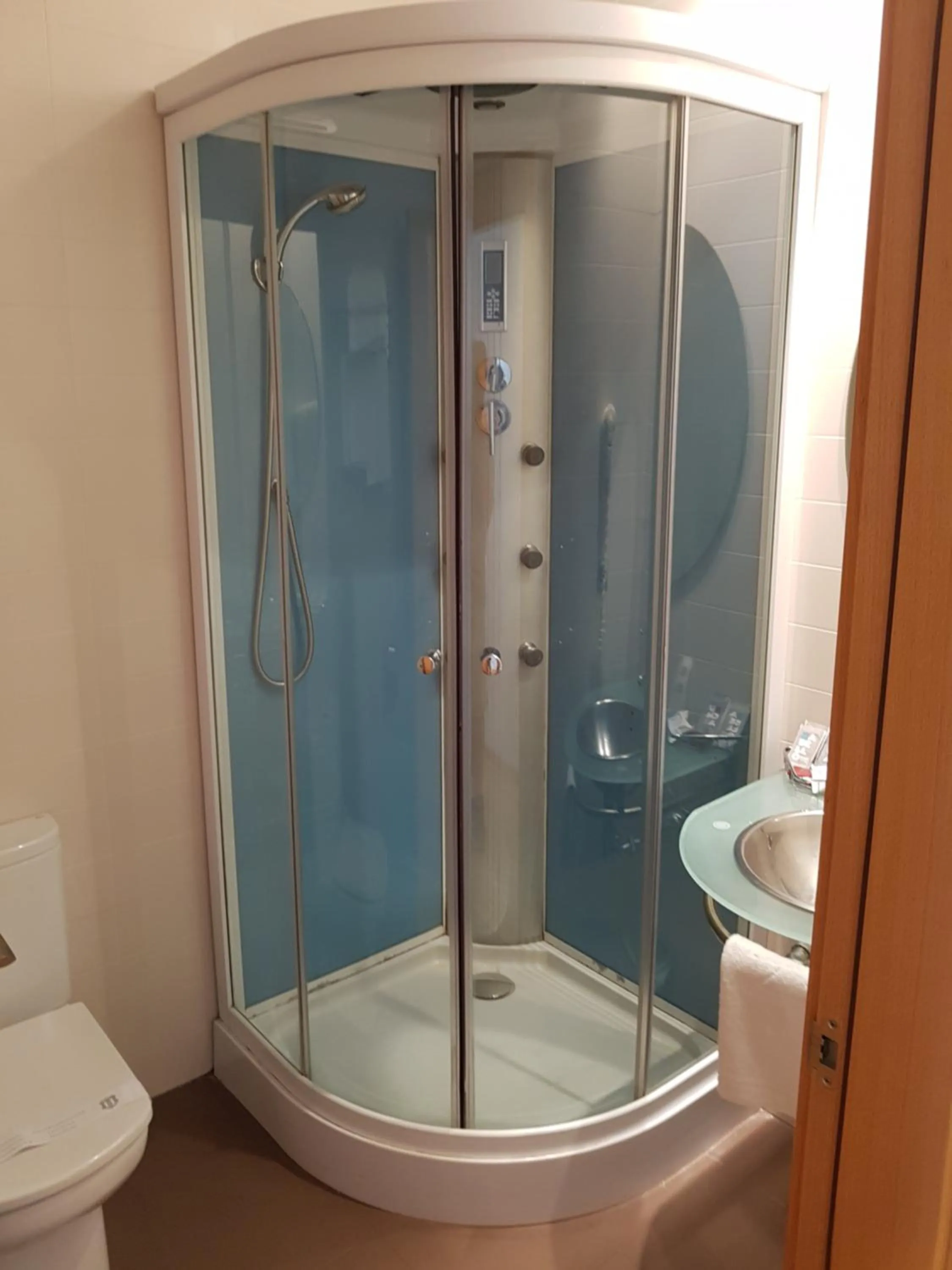 Bathroom in Hotel Ciudad de Corella