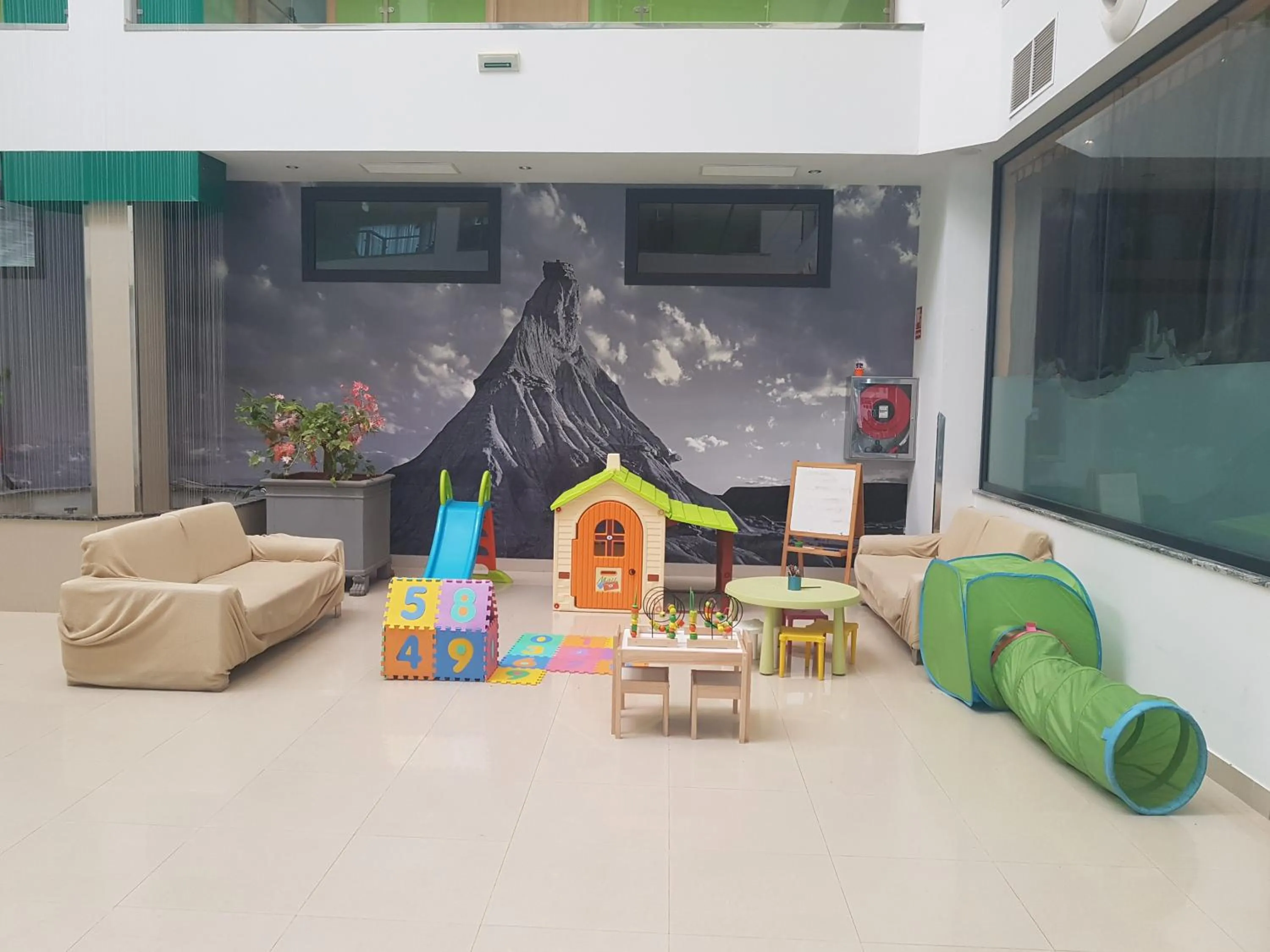 Children play ground in Hotel Ciudad de Corella