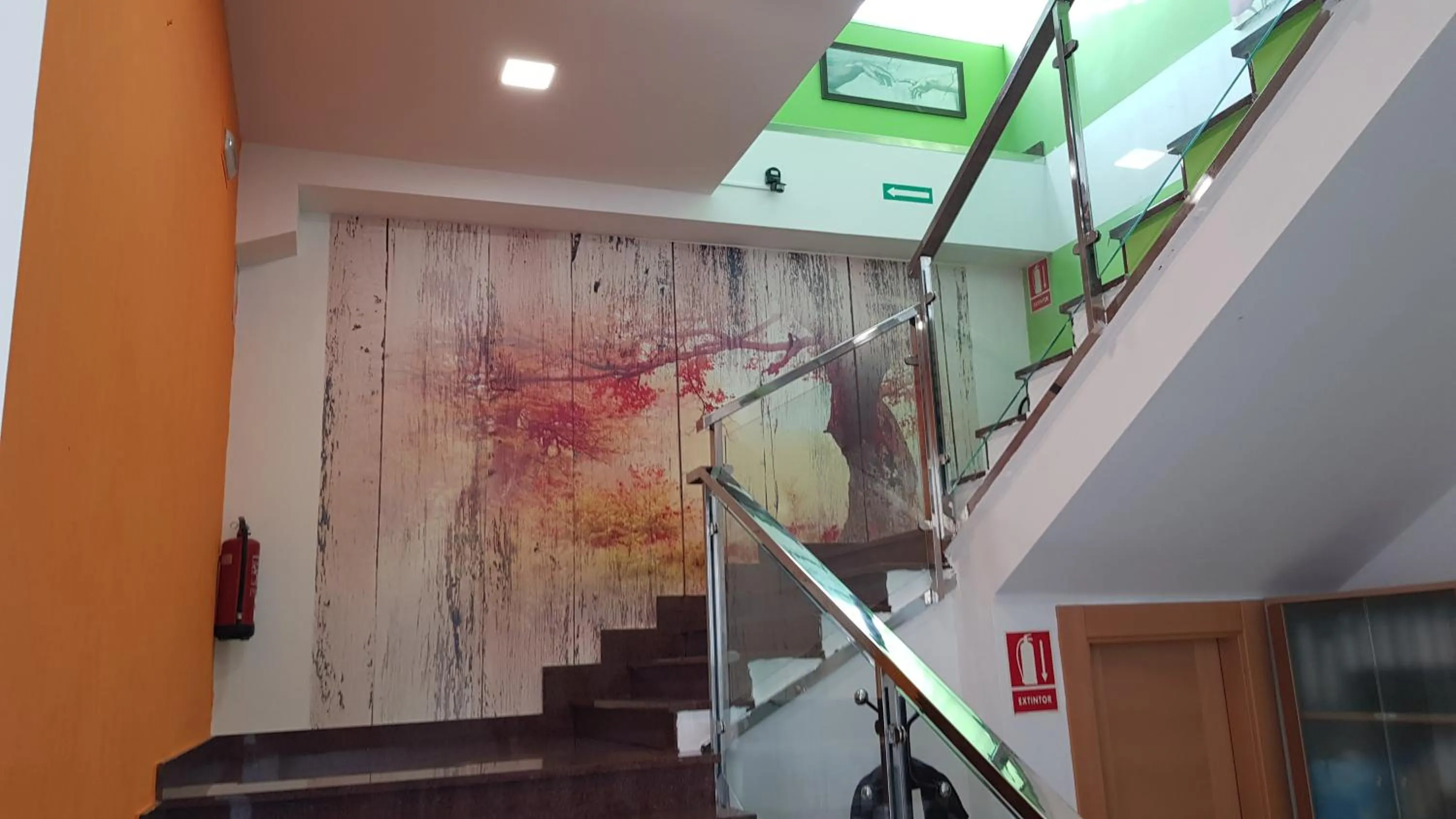 Lobby or reception in Hotel Ciudad de Corella