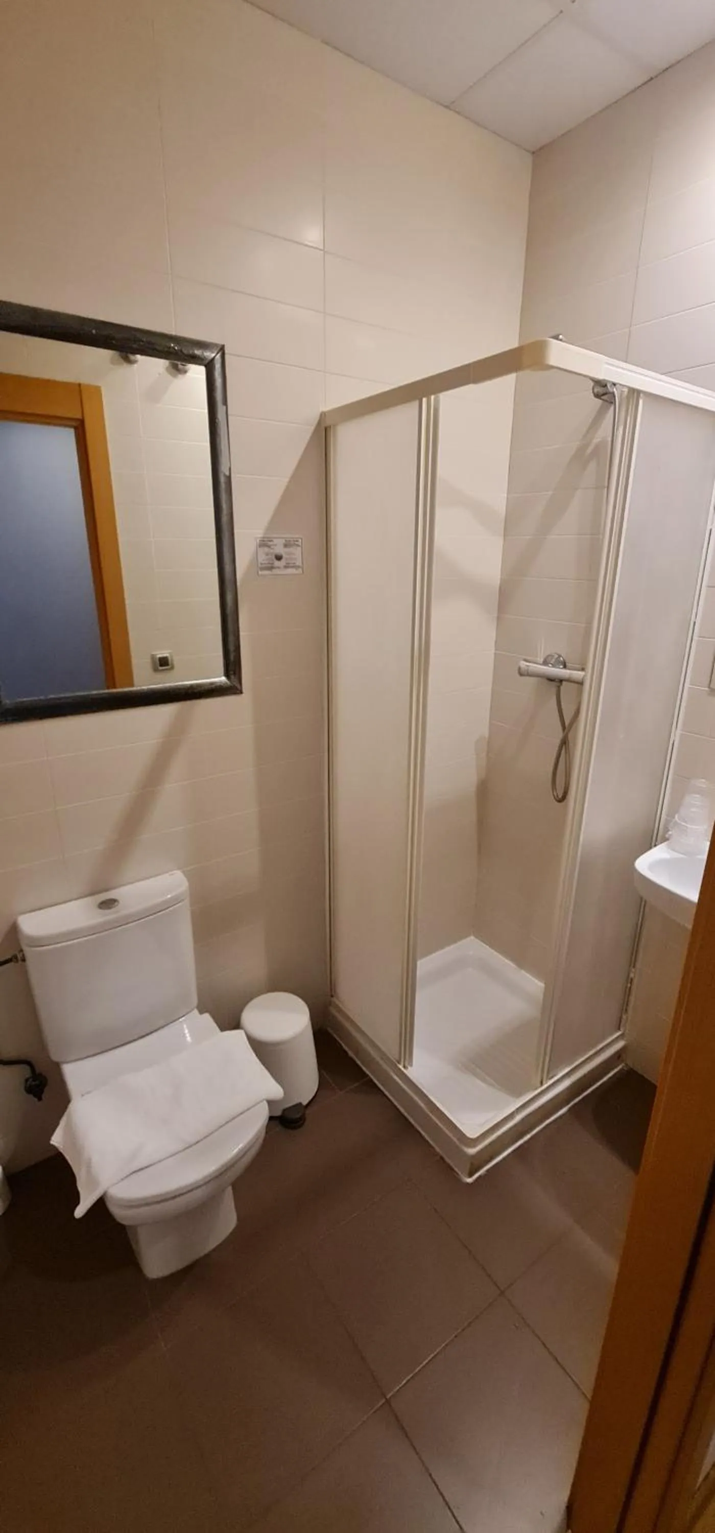 Bathroom in Hotel Ciudad de Corella