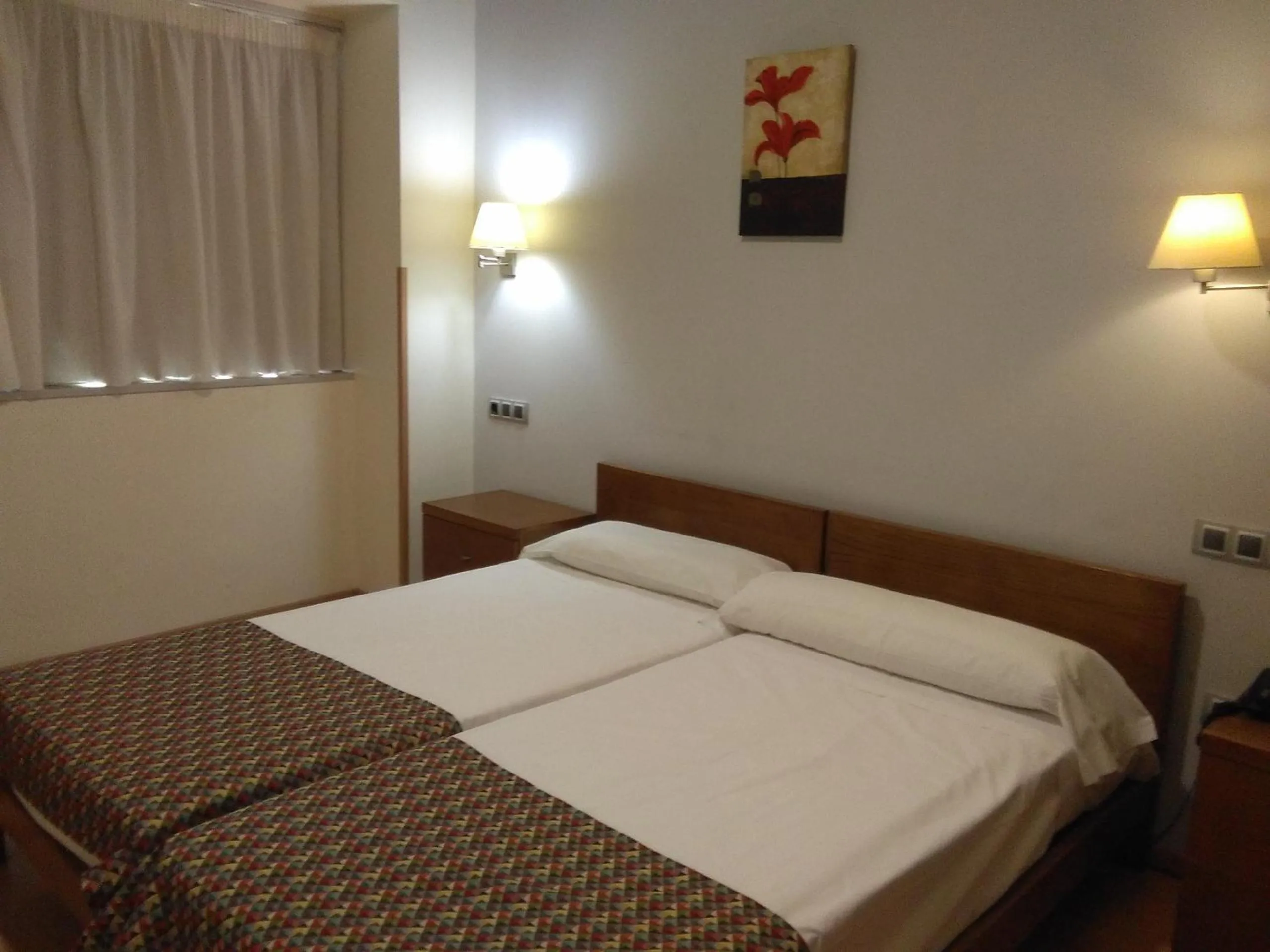 Bed in Hotel Ciudad de Corella