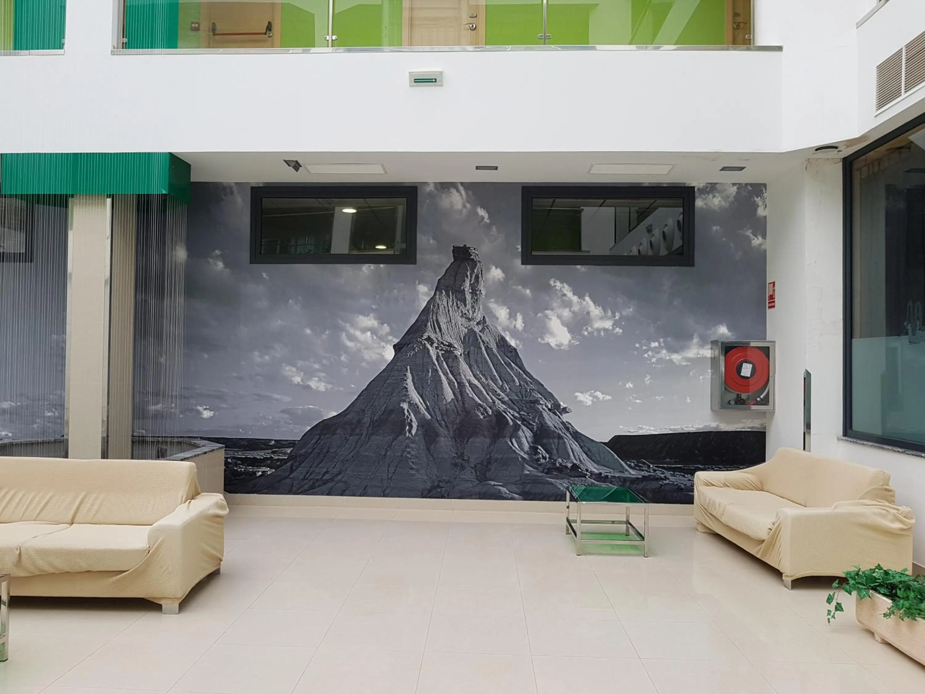 Property building, Winter in Hotel Ciudad de Corella