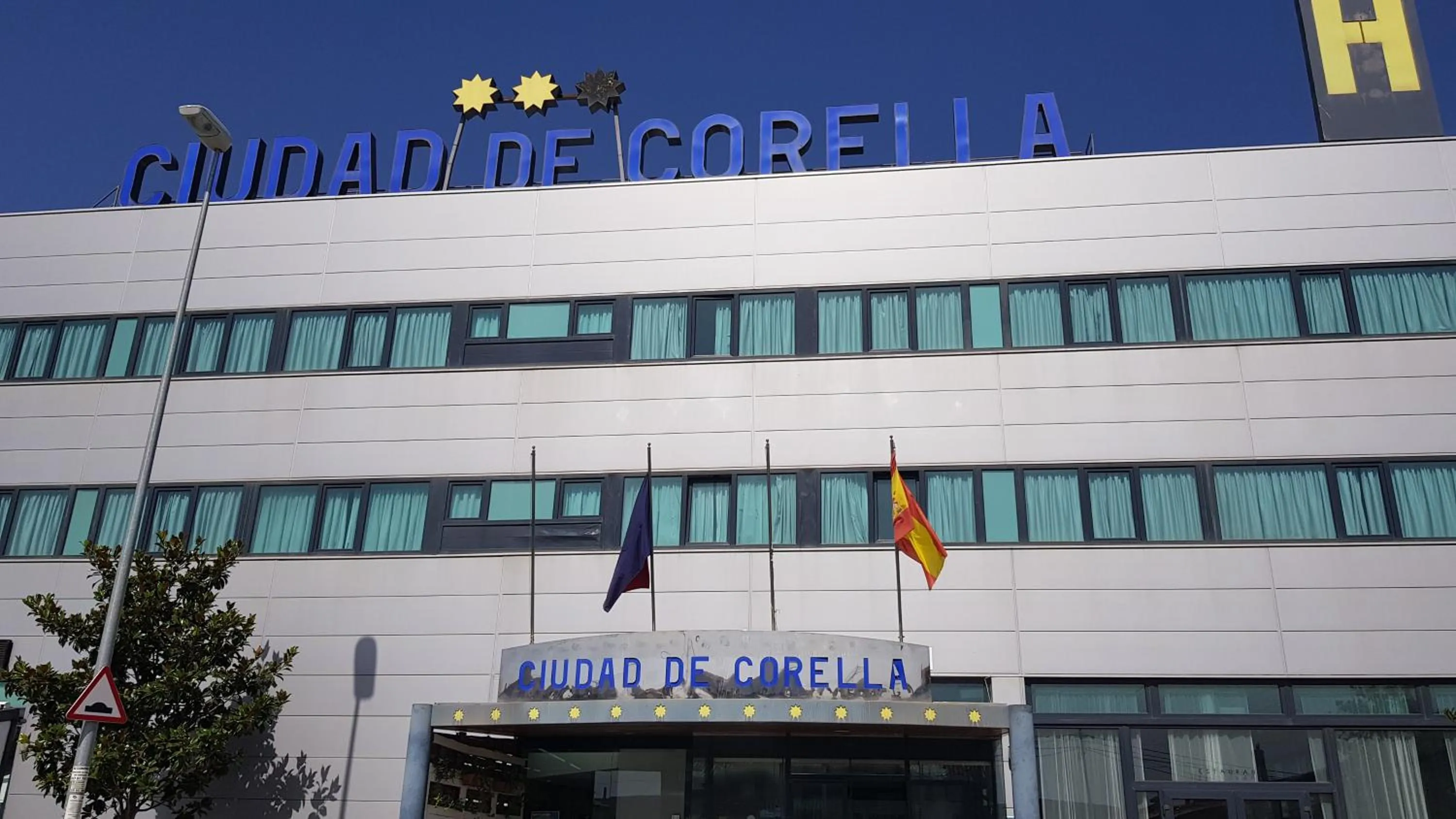 Facade/entrance, Property Building in Hotel Ciudad de Corella