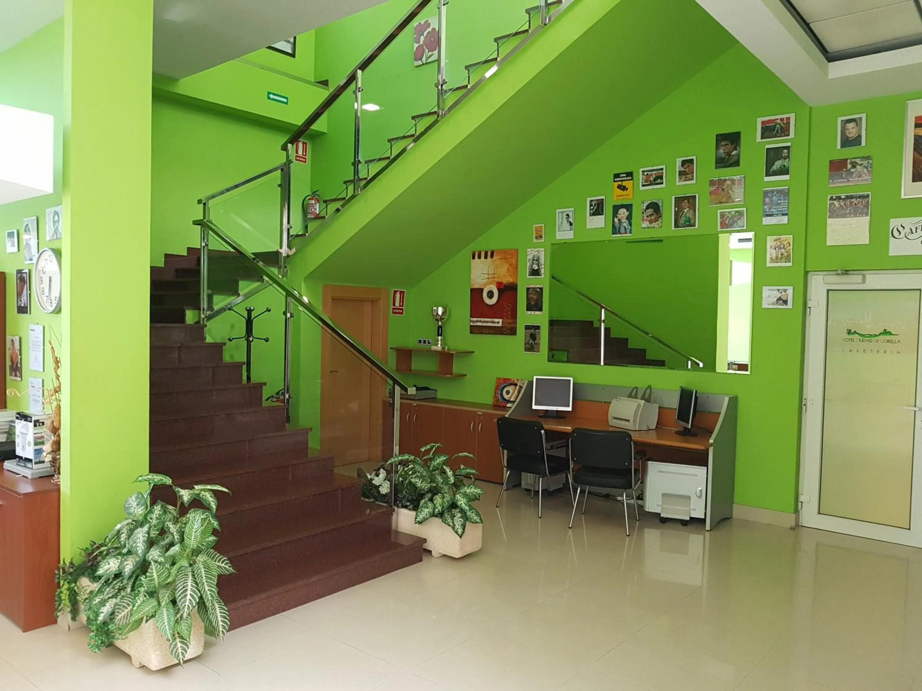 Facade/entrance, Lobby/Reception in Hotel Ciudad de Corella